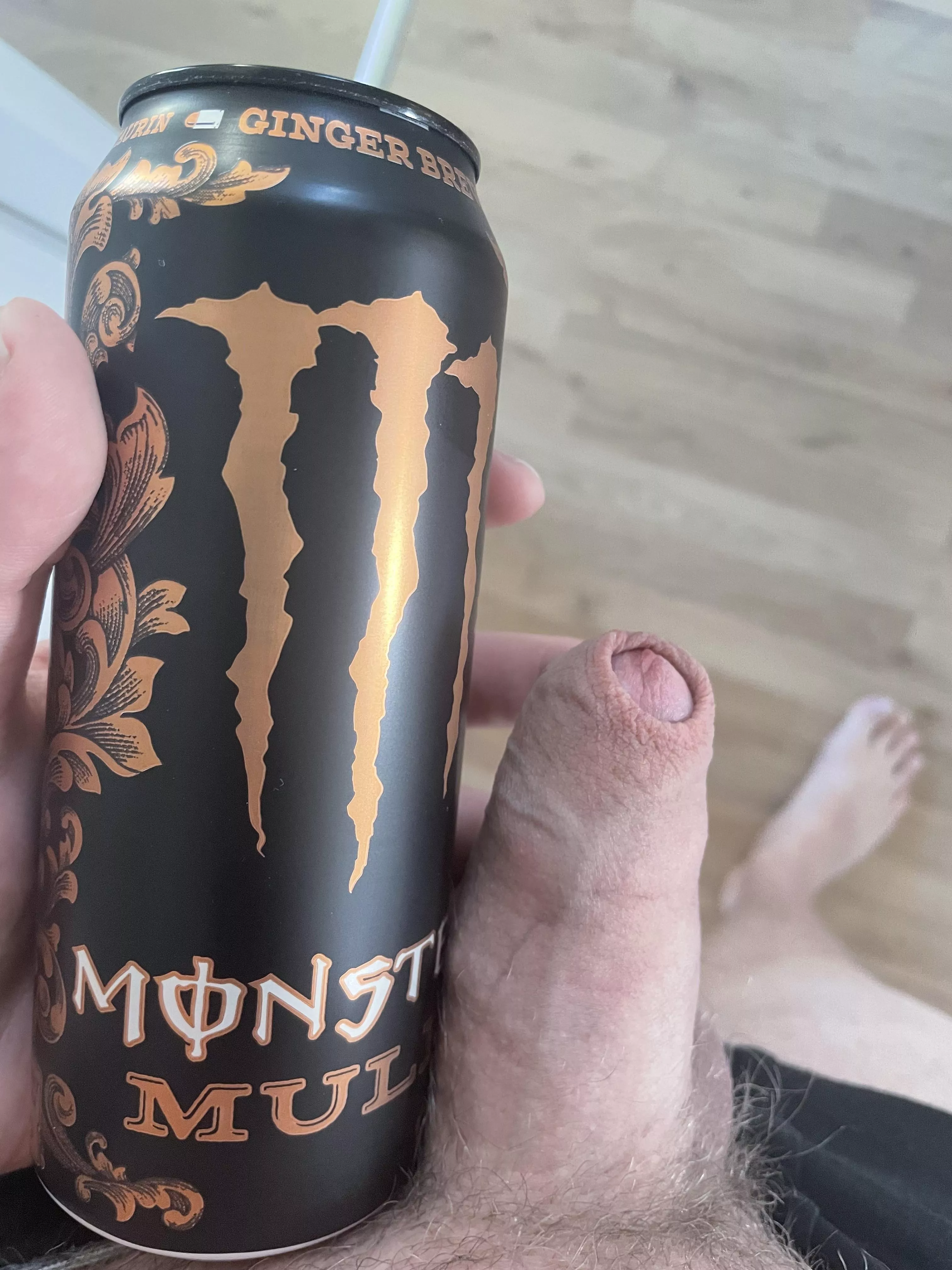 (30) Me vs a can of Monster. Quite clear which one of us is the real monster here ;)