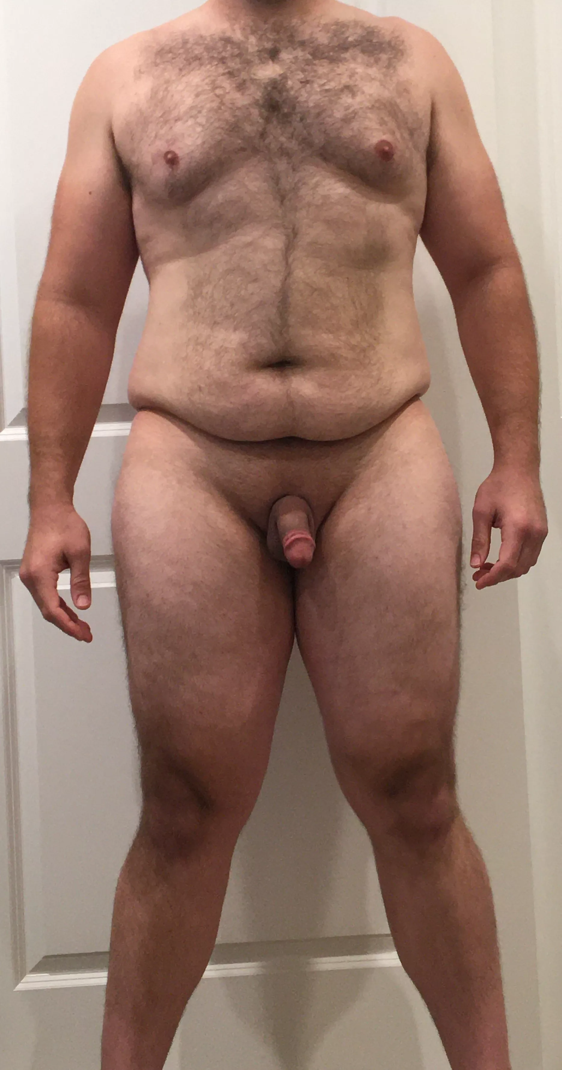 [30m] 6ft cw 260, gw 210. Tough picture to post, but it's time to get real with myself and hit the gym