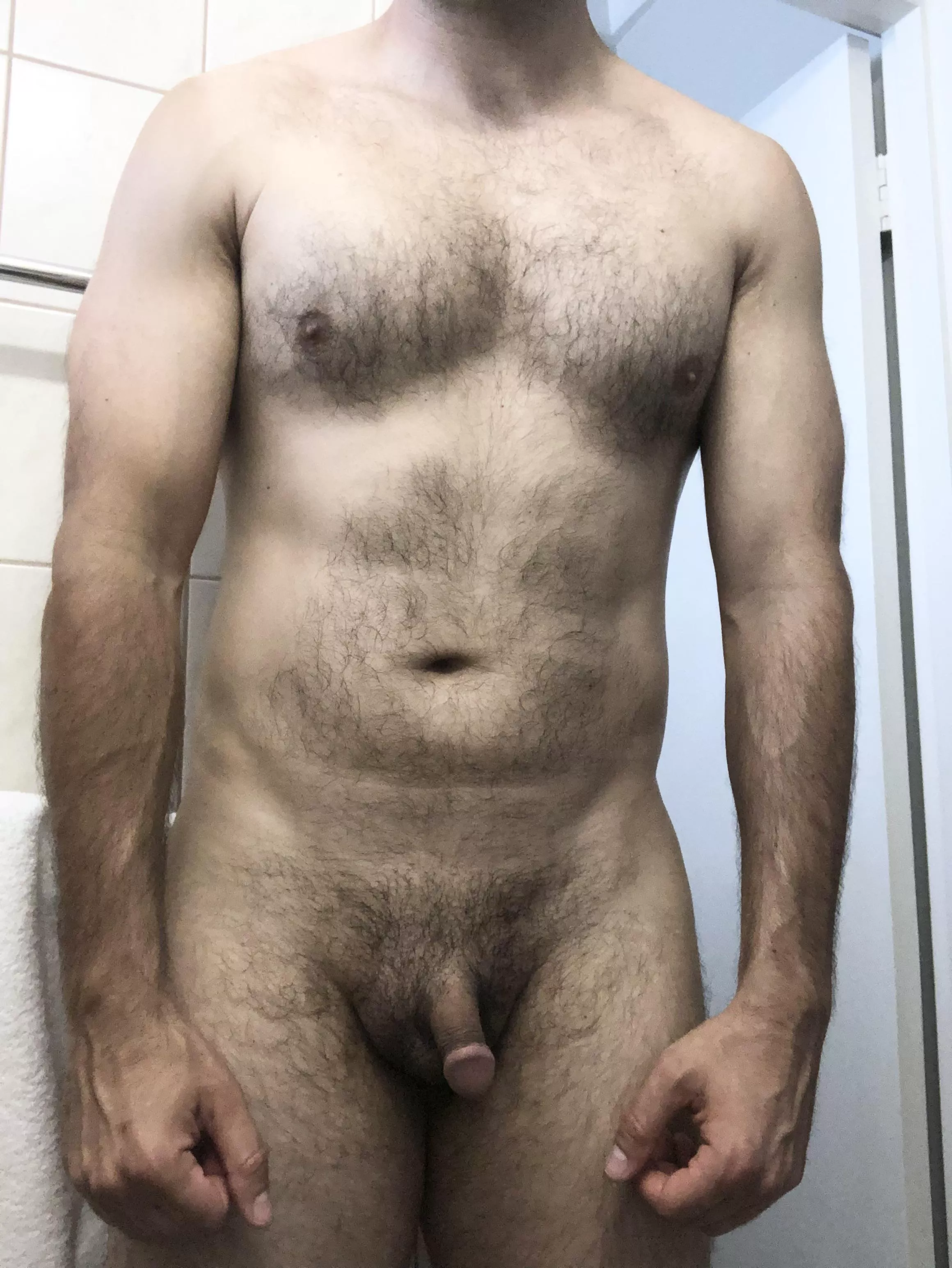 (34) If all men are created equal, where’s the rest of my penis?