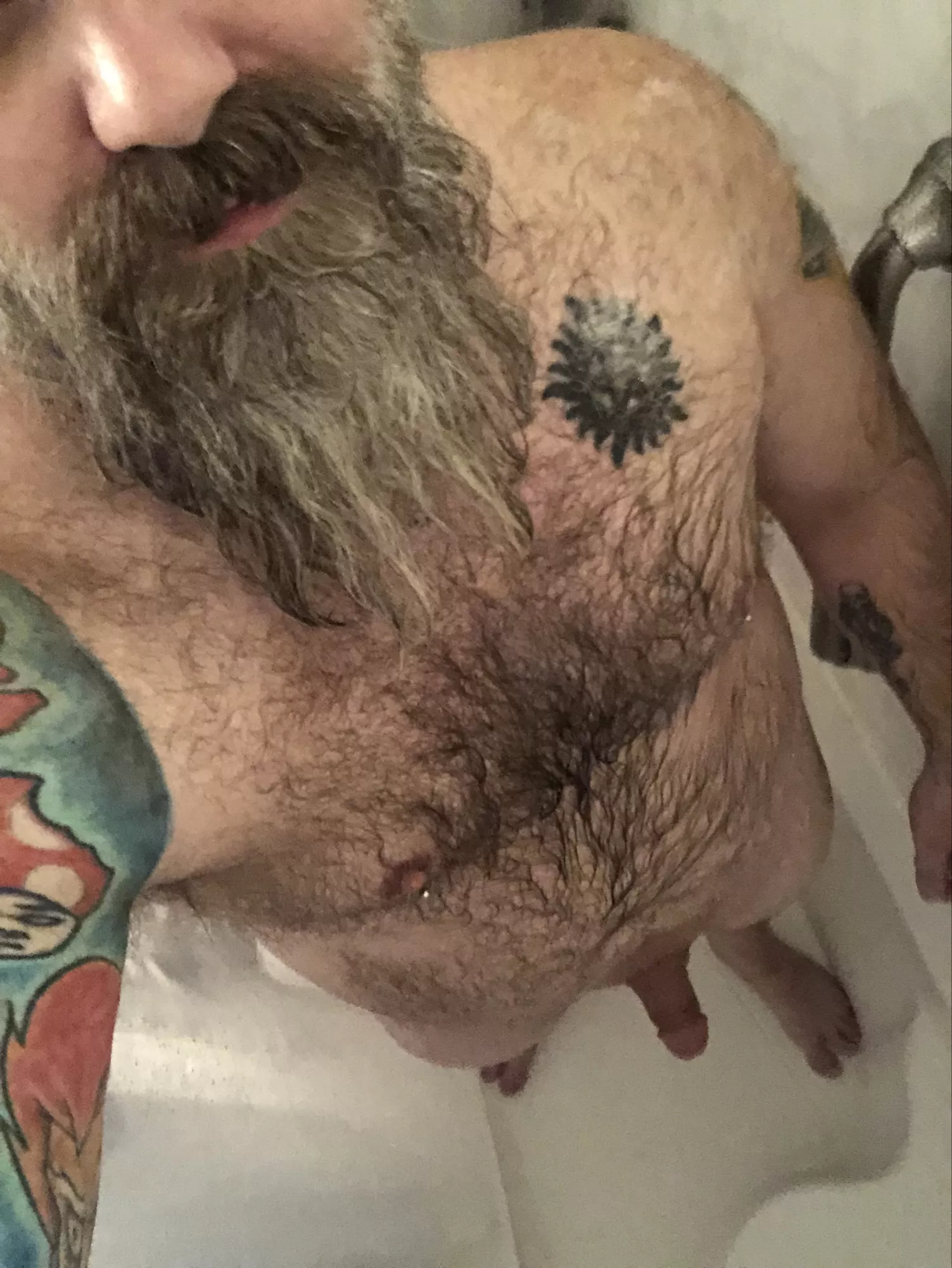 [43]M Been a while. Still bearded and still a single dad. Where are the dadbod loving females?