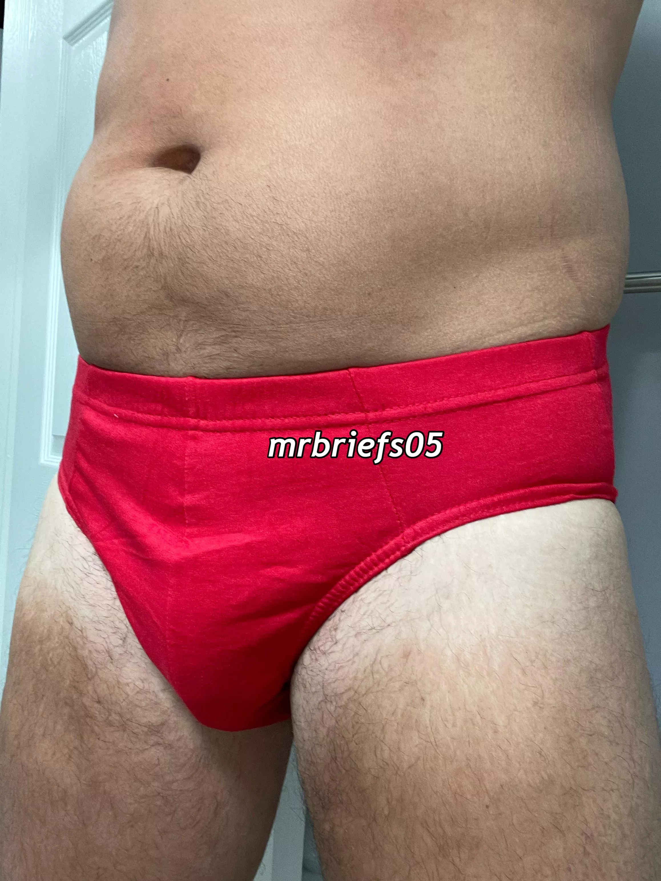 44 Good Morning! New Red Bikini Briefs…❤️