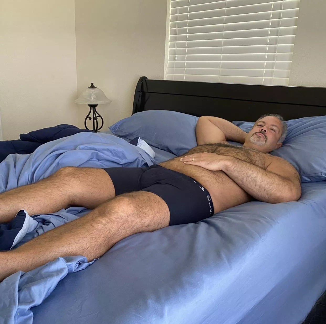 (44)Relaxing Sexy dad shit.