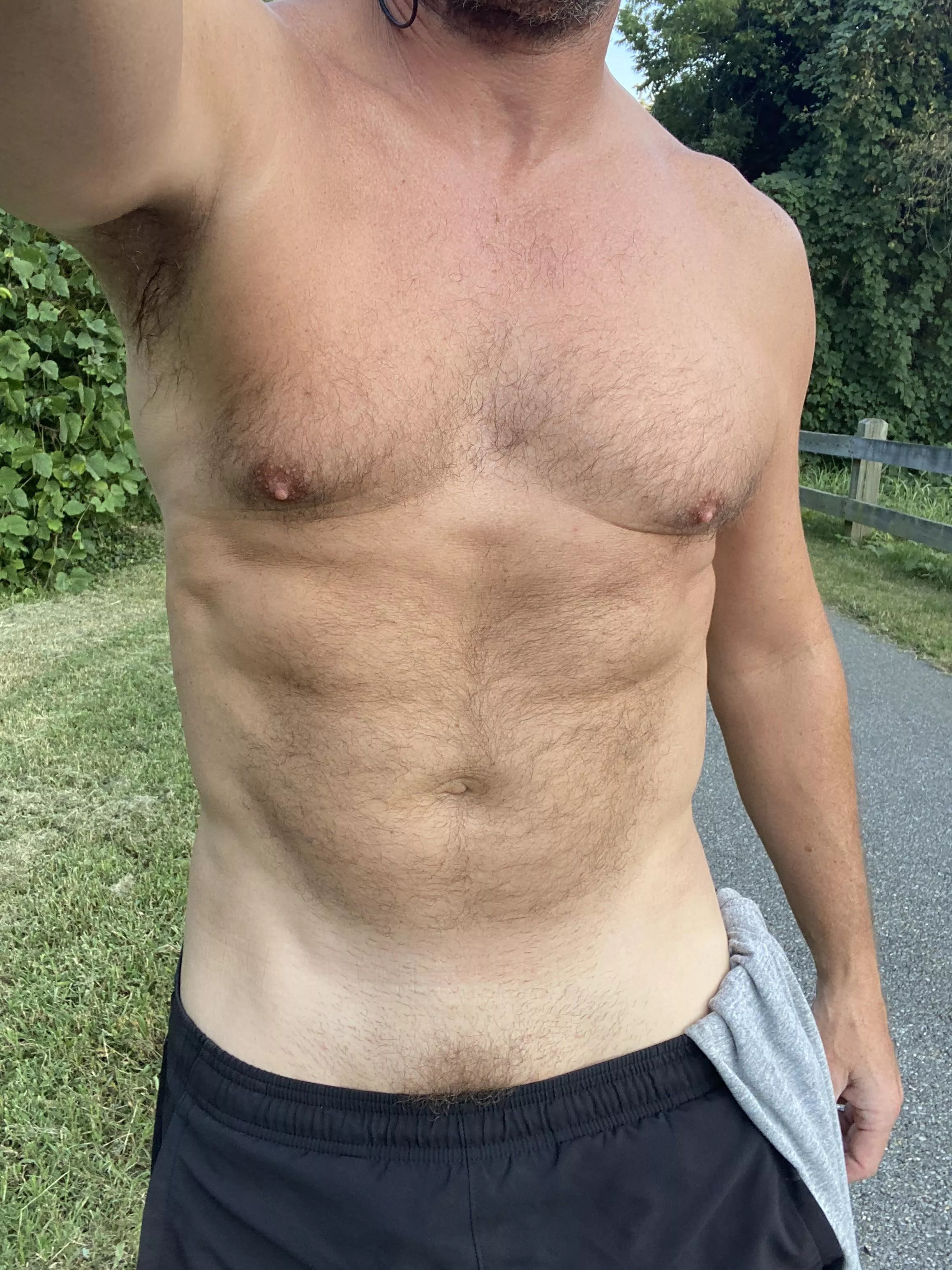 (52), out on my evening walk