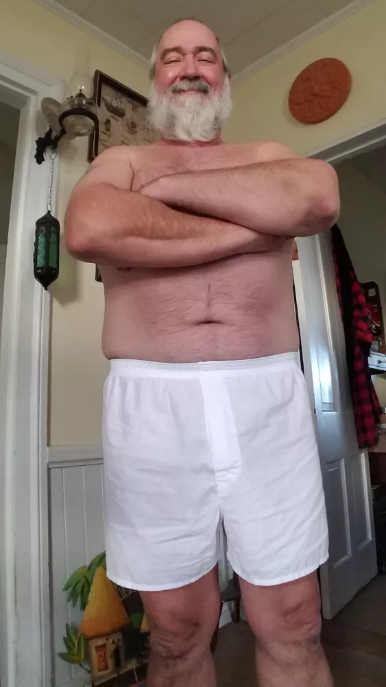 [60] Worn White Boxer Shorts as My Regular Underwear for Over 40 Years.