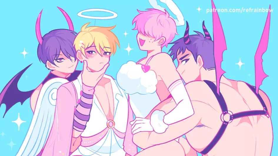 A bunch of angels (Boyfriends)