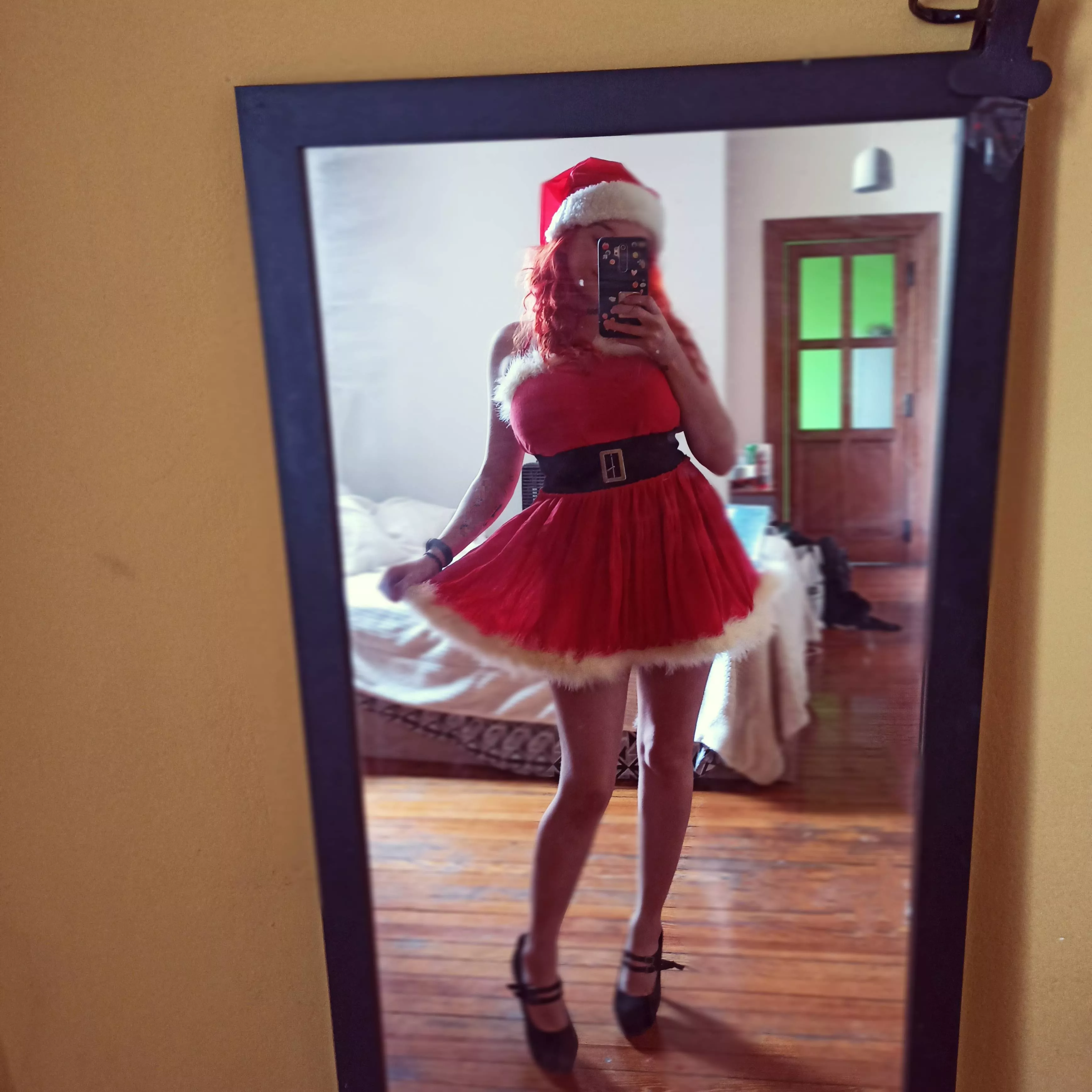 A cute outfit I made for last Christmas 🥰