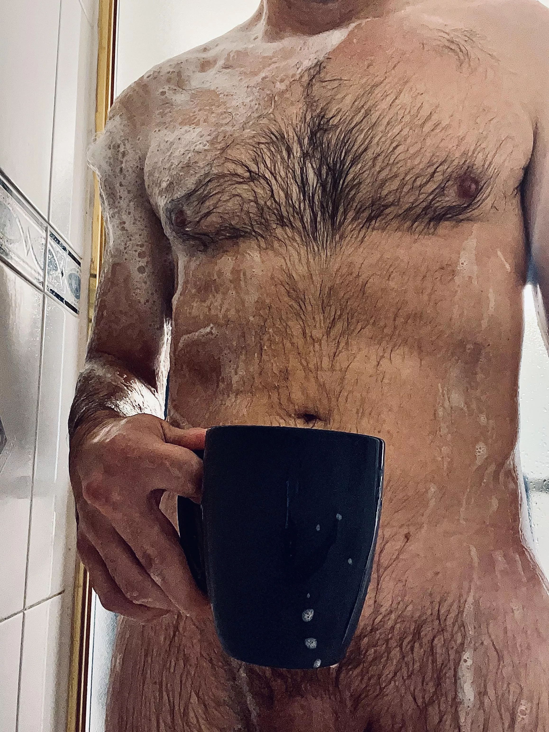 A friend told me to try shower coffee, I like it ☕️