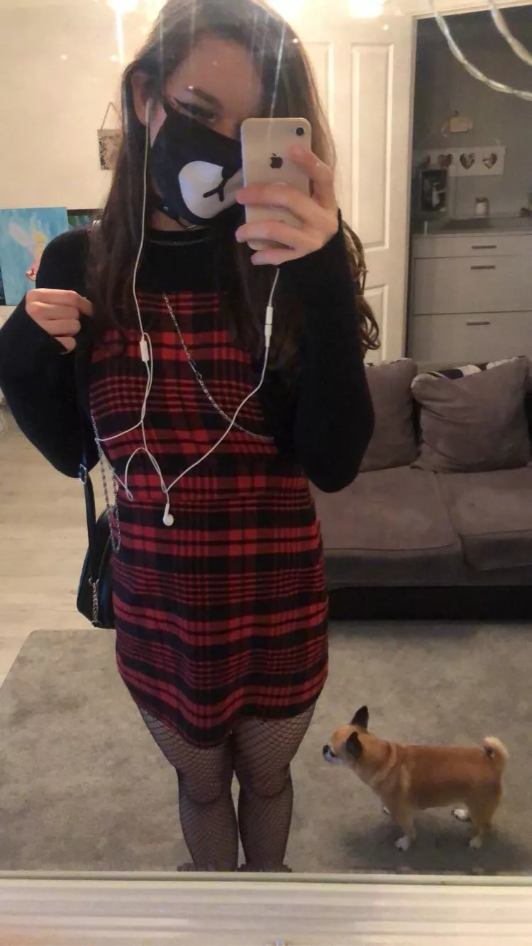 a lil something i wore the other day ft. my dog