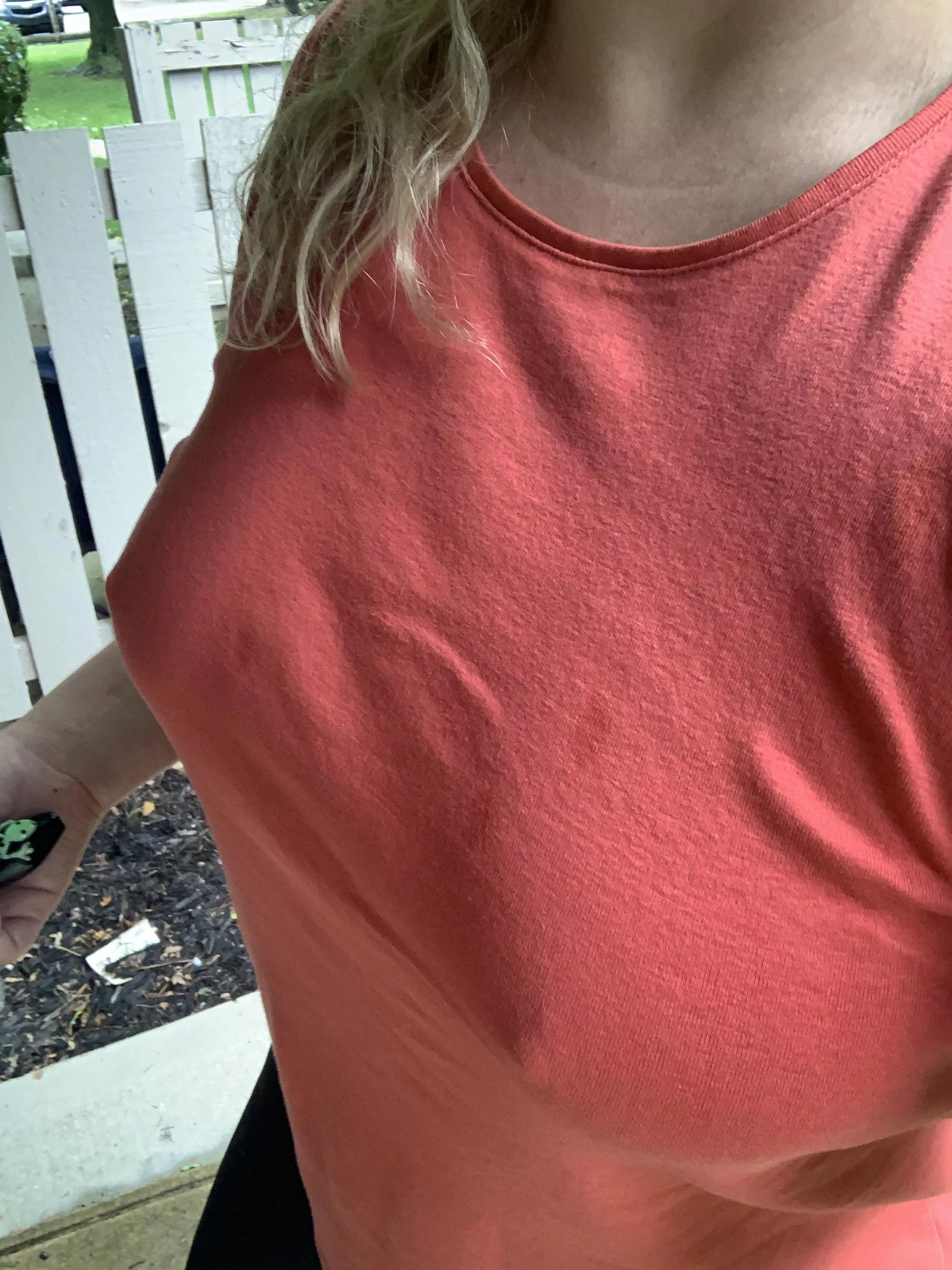 A little chilly to hang on the porch, as if I needed to tell you verbally 34[F]