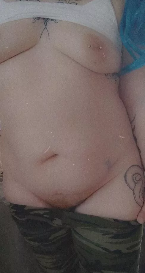 A little rounder milf tummy [self]