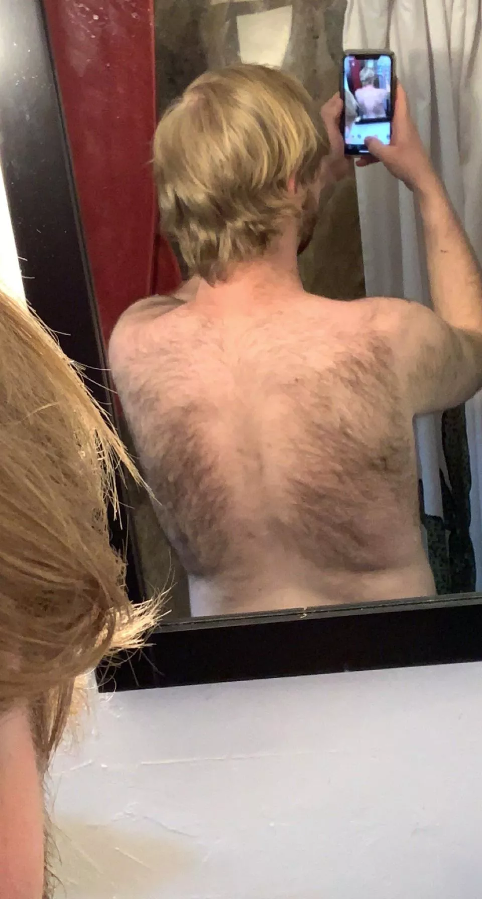 A part 2 of my last post: back hair update