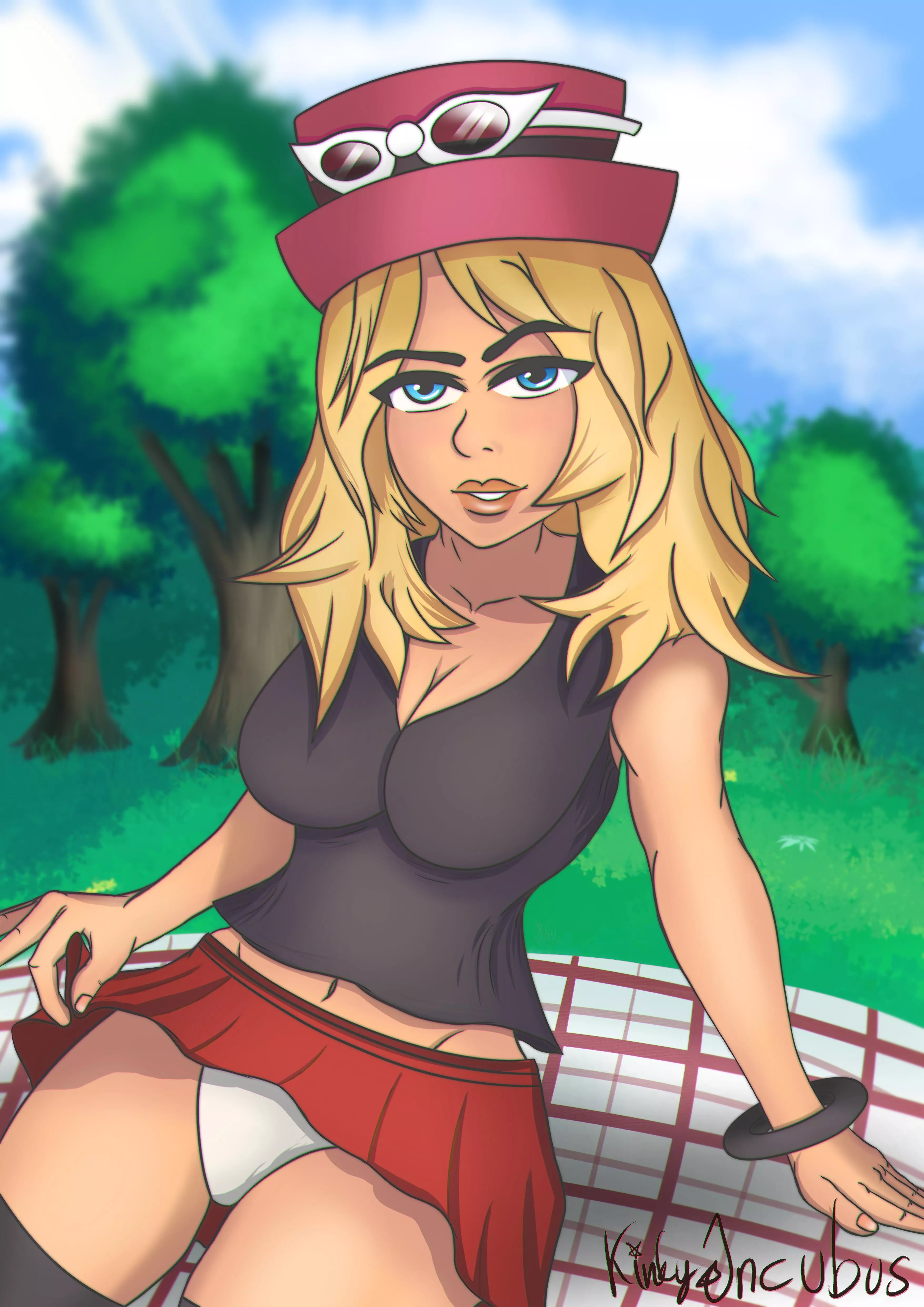 A picnic with Serena (kinkyIncubus) [Pokemon]