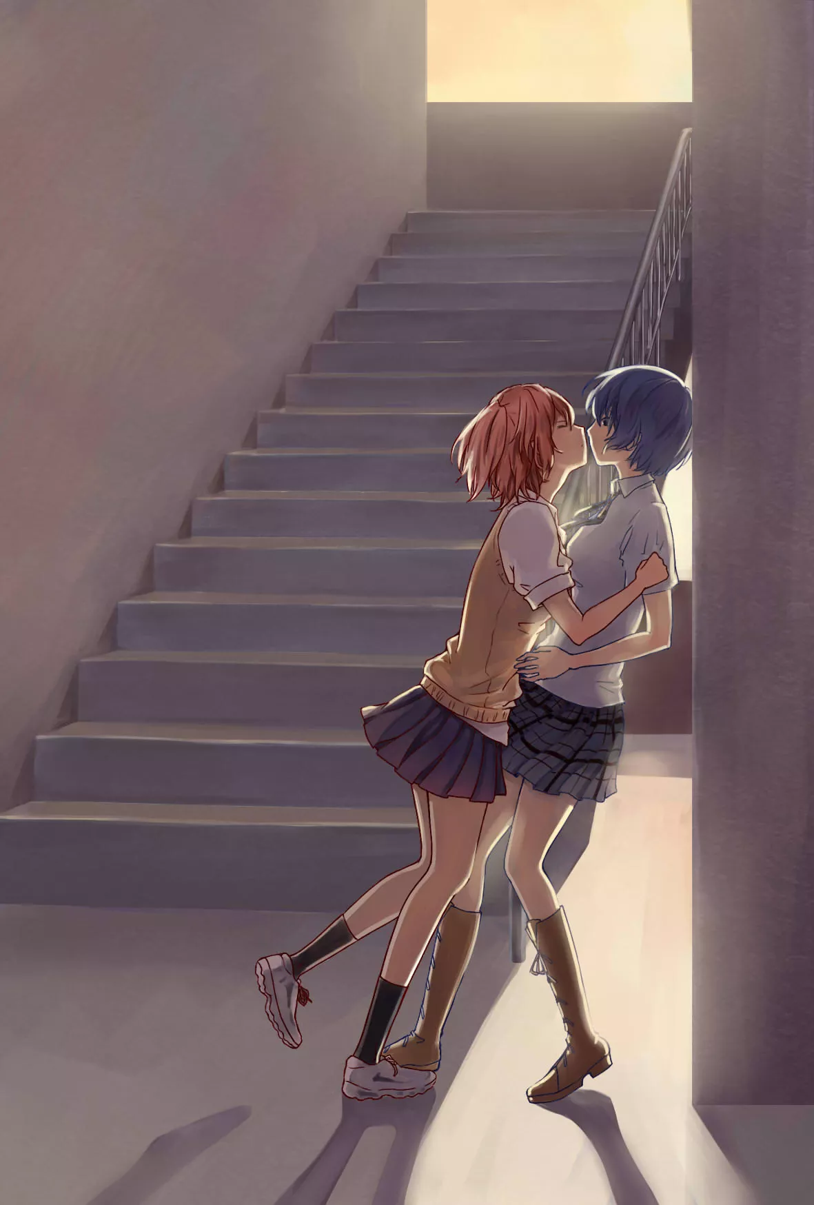 A stolen kiss [Akuma no Riddle] by Kagi