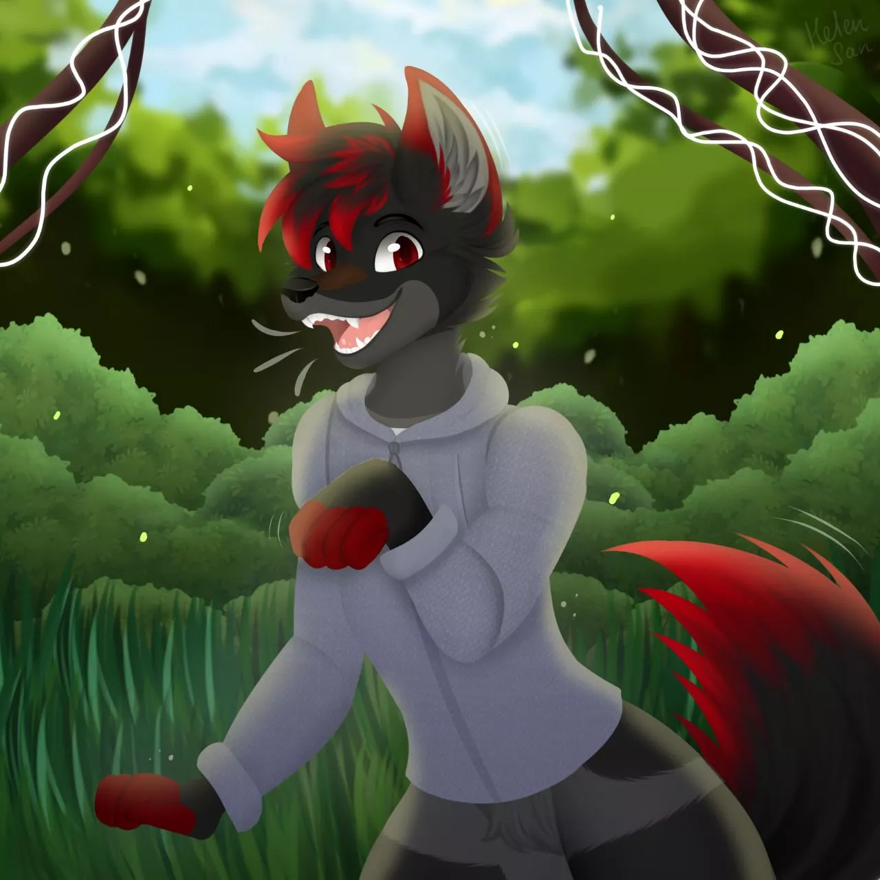 A Varu in the wild (Art by HelenSan on Fiverr)