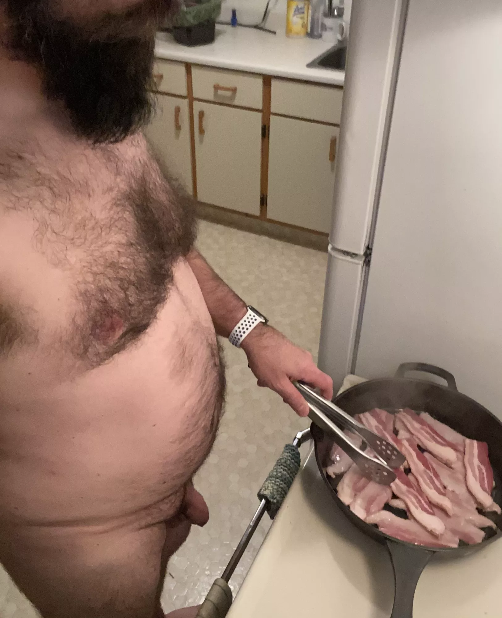 A warrior needs some bacon!