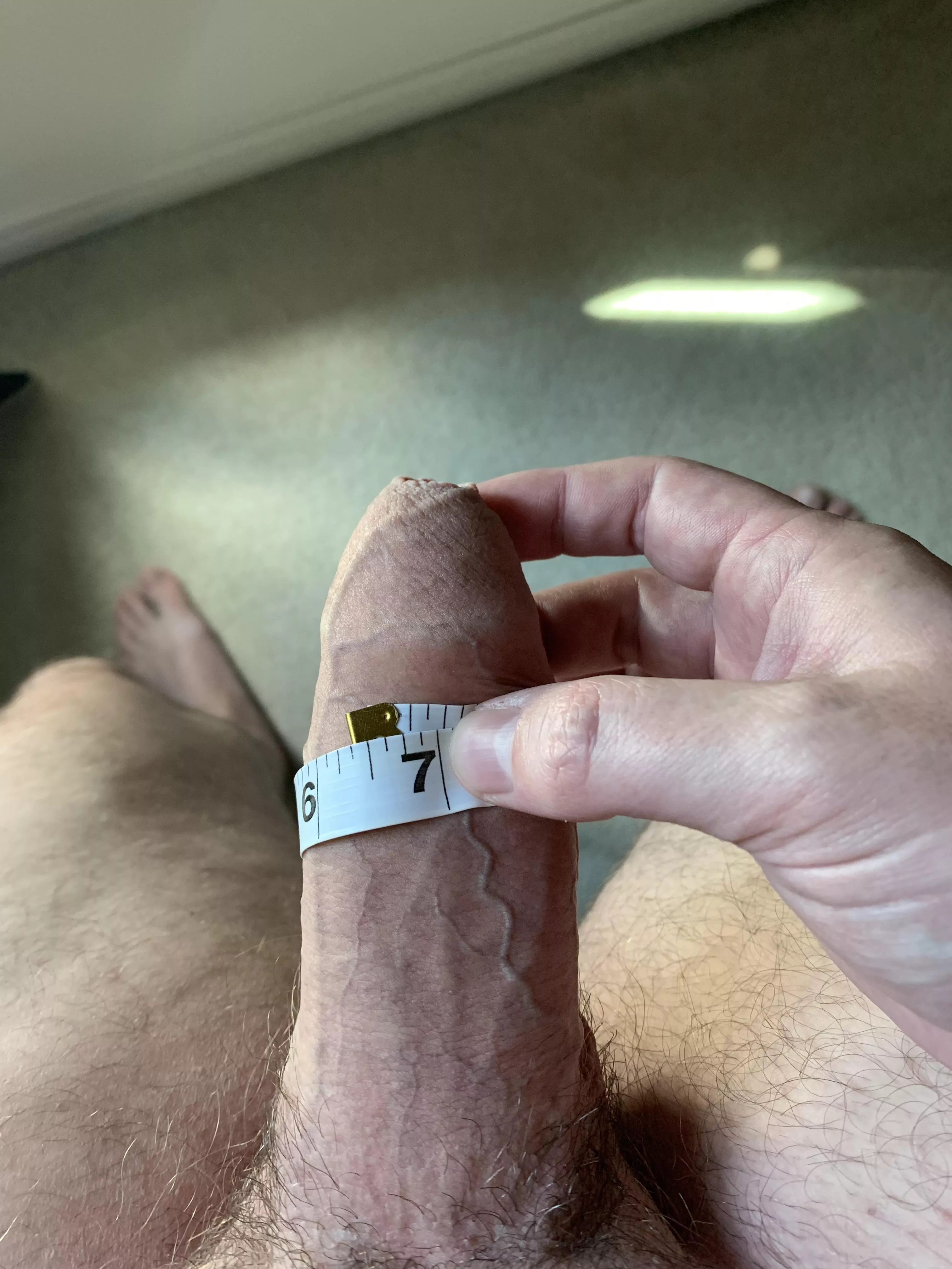 About 6.5inch girth