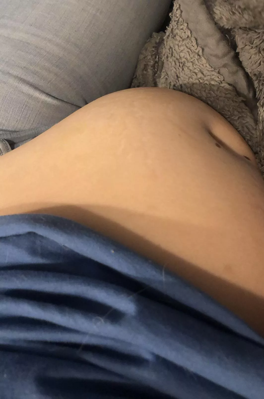 About to stuff this big belly. It’s been growing so much!