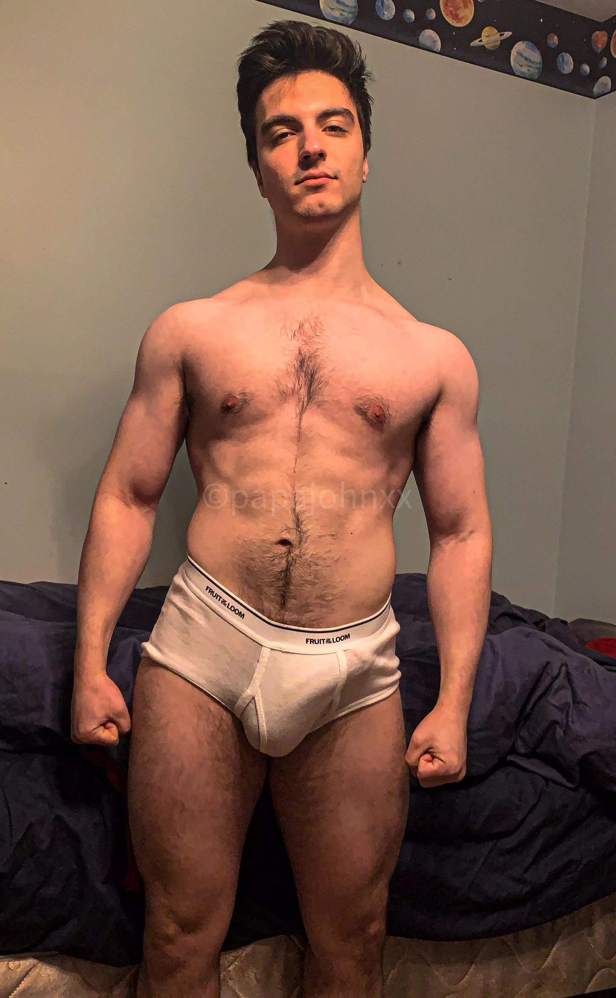 Abs or cock outline?