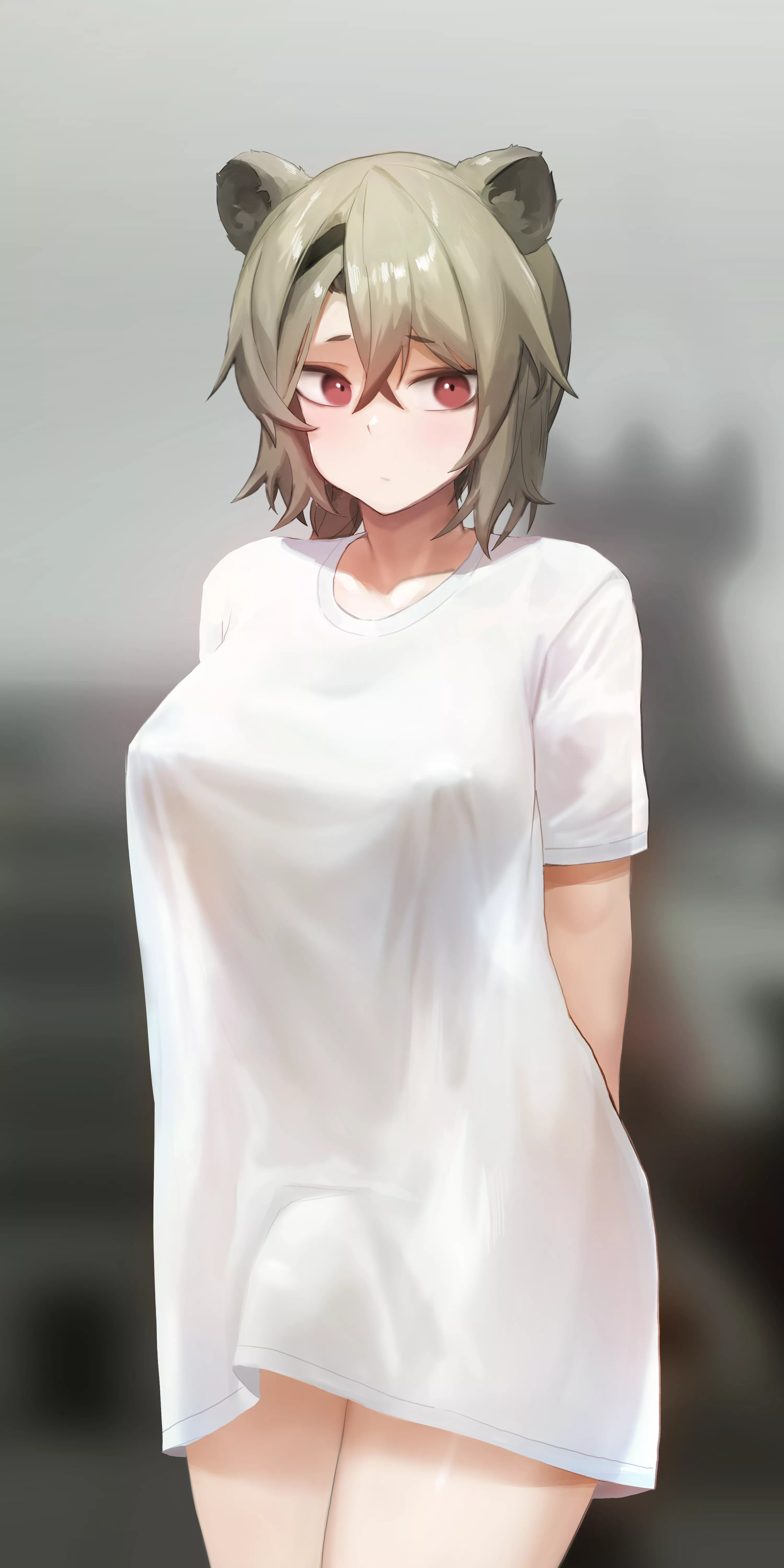 Absinthe Only In A Shirt (Mo Ne) [Arknights]