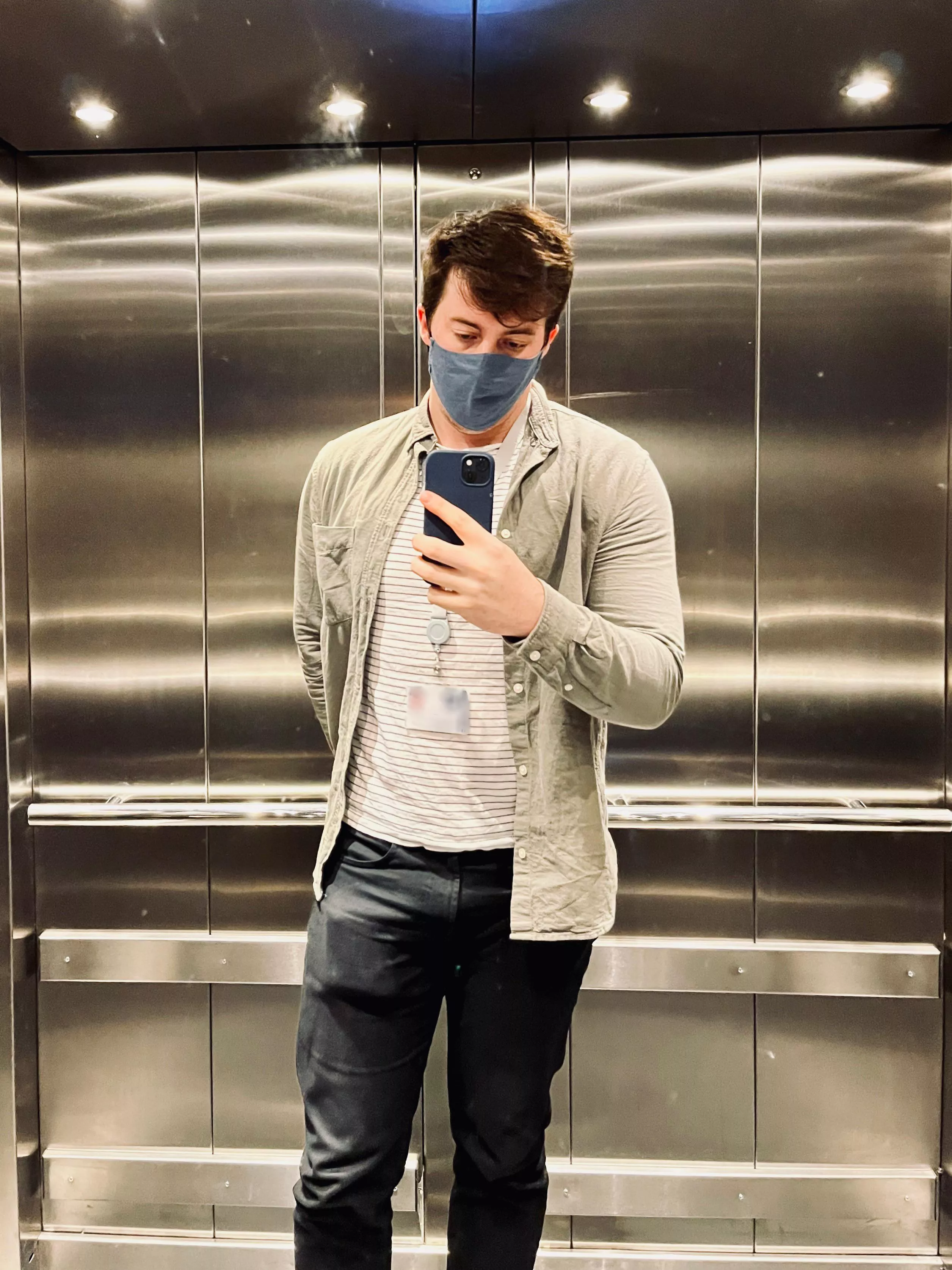 Accidentally matched the elevator?! ðŸ¥´