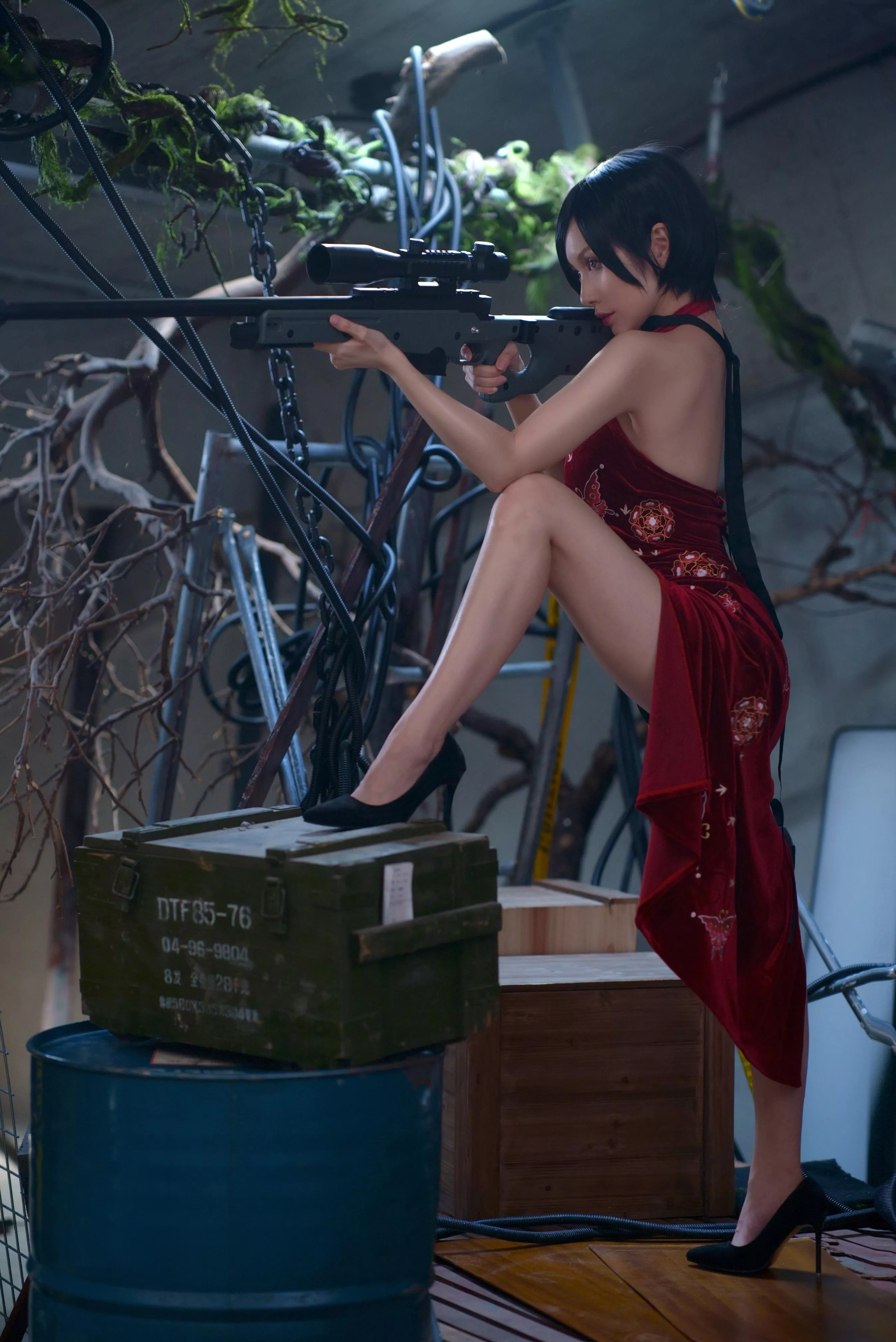 Ada Wong cosplay from resident evil