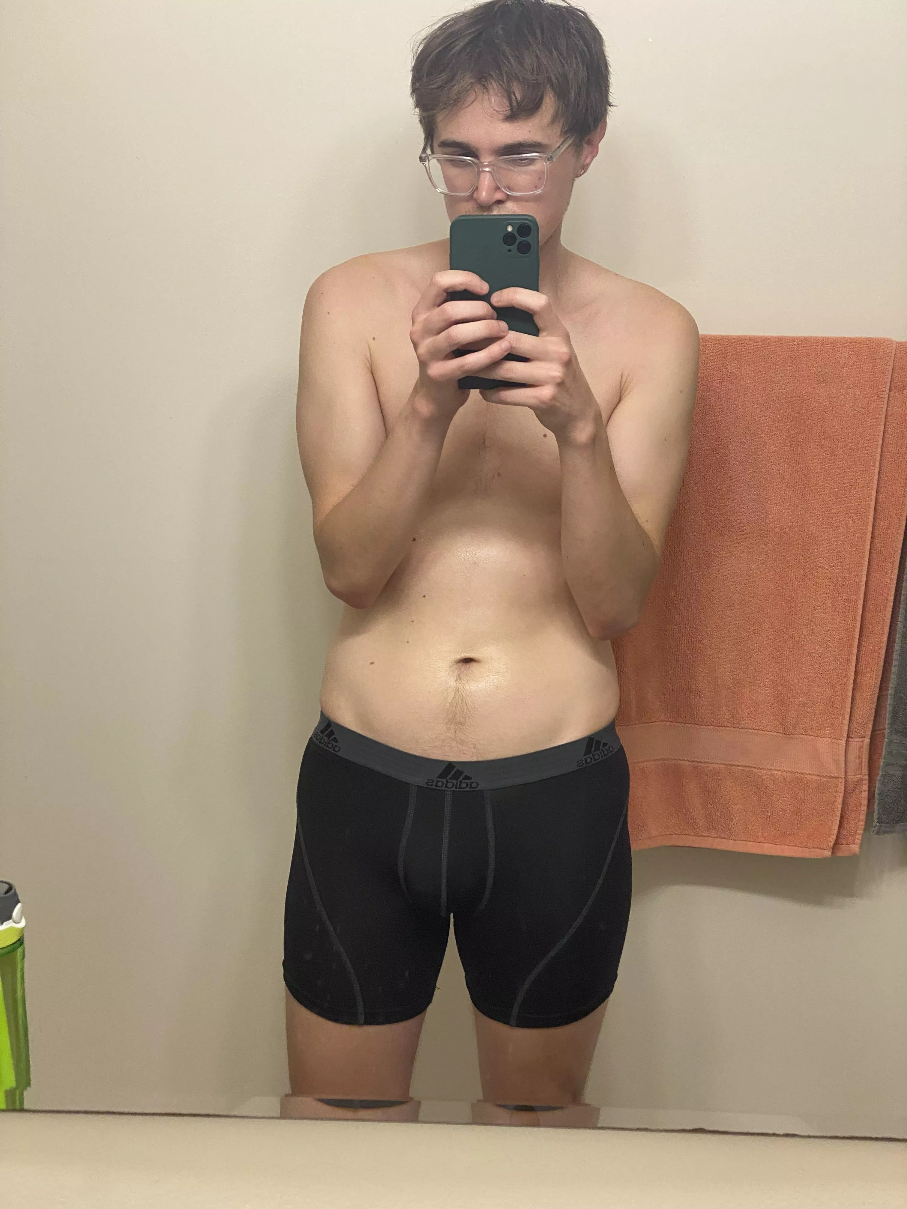 Adidas performance boxer briefs: very excellent for running