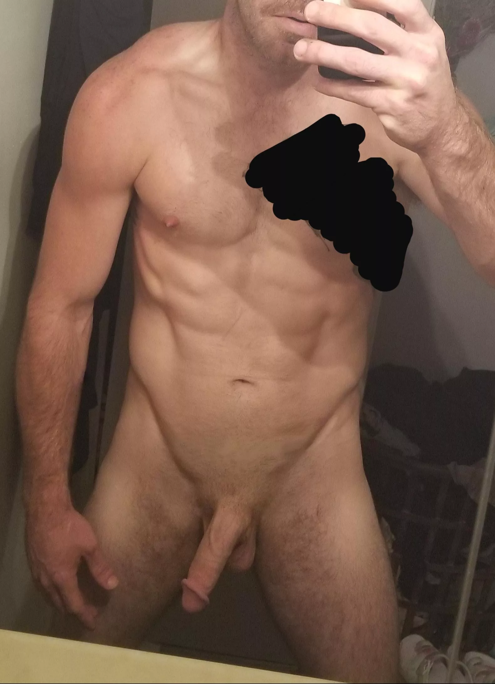 After my Saturday night workout!![m]