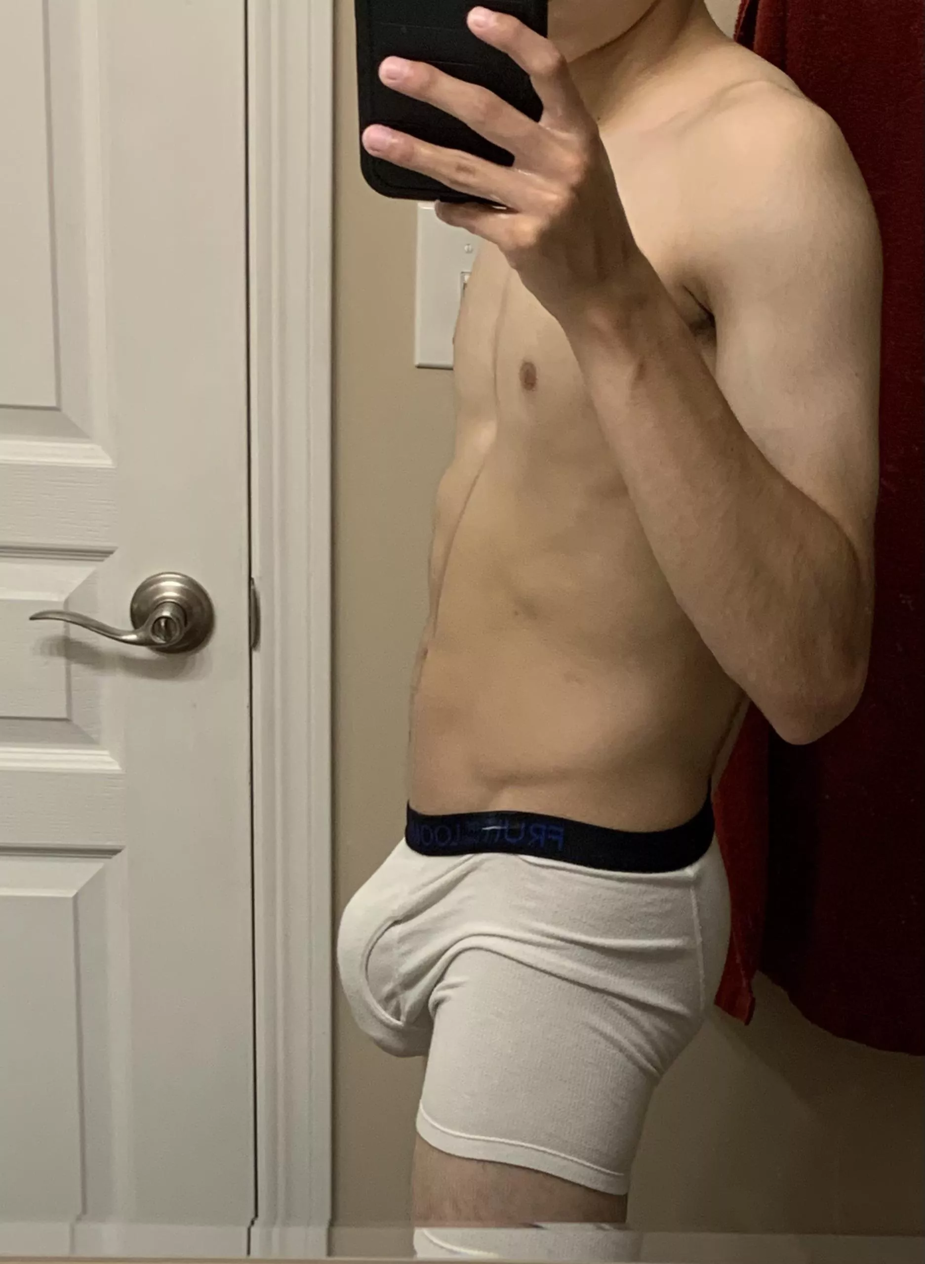 after soccer bulge