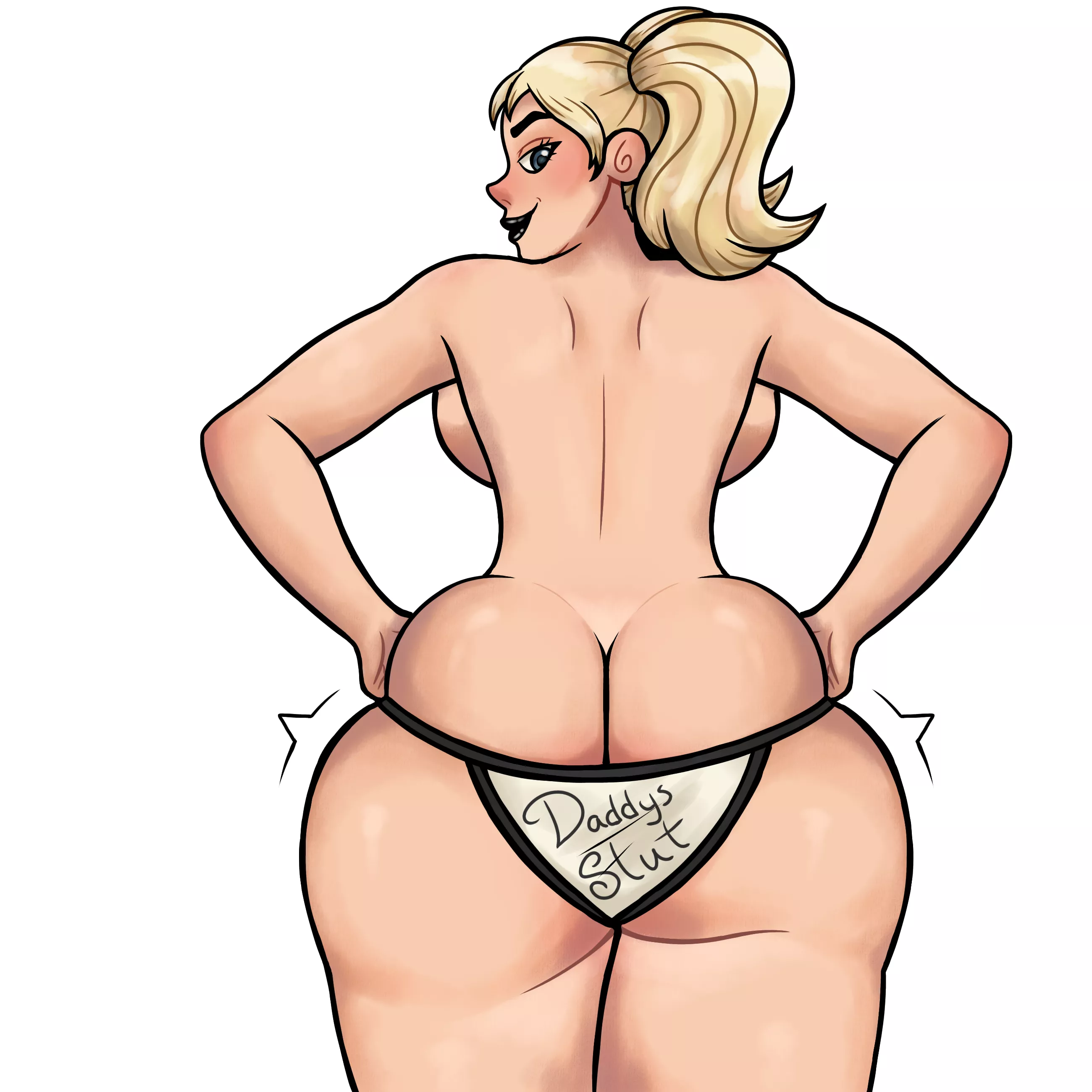 (Afterwards279) Harley's Fat Ass In Panties