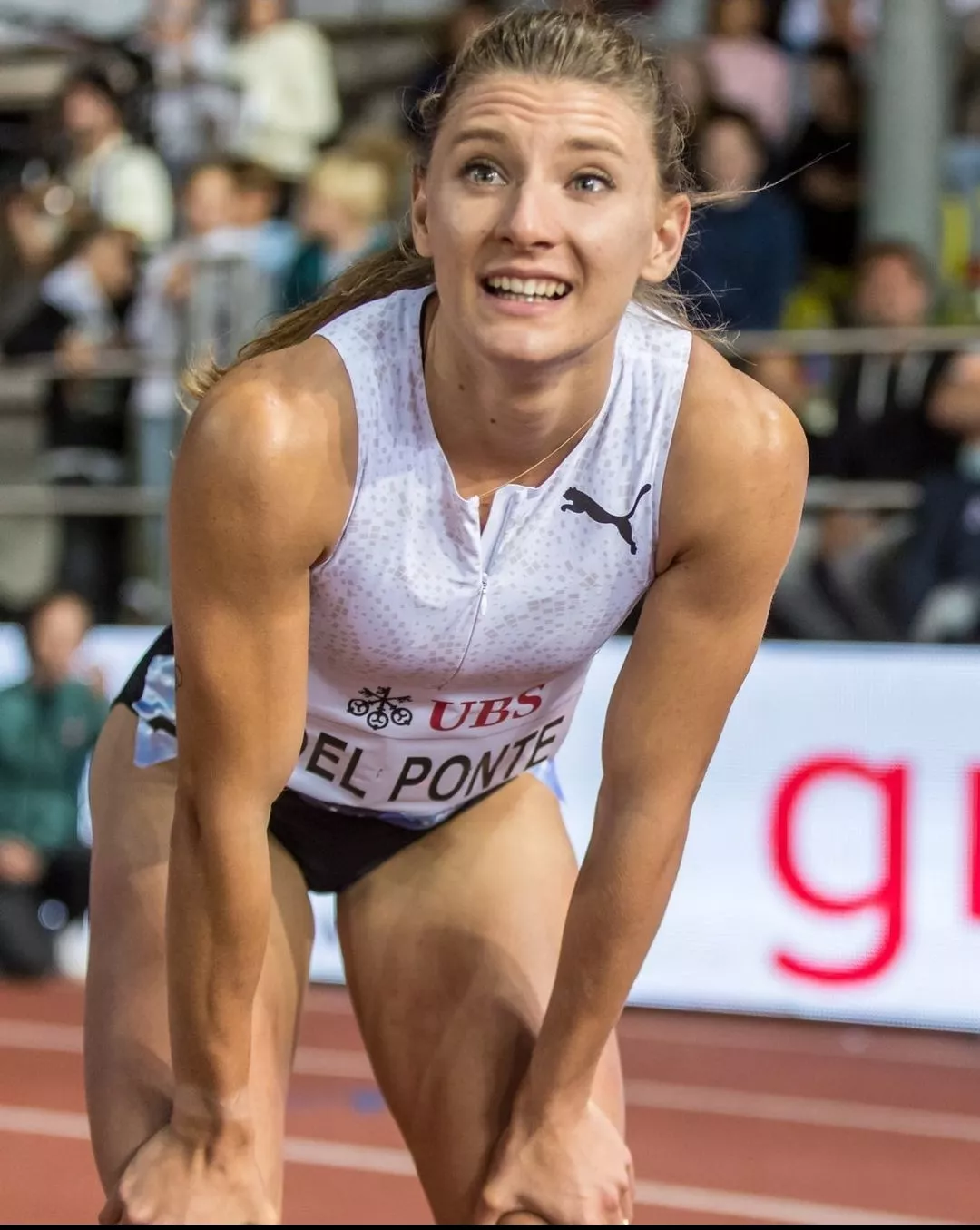 Ajla Del Ponte, Swiss sprinter