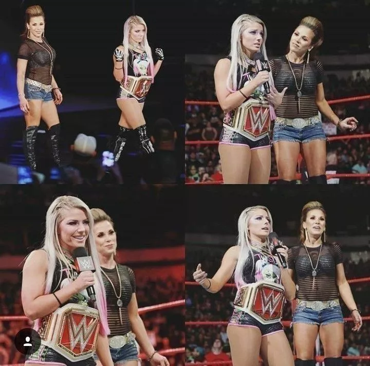 Alexa and Mickie