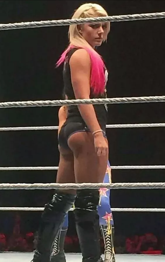 Alexa Bliss catches you checking out her ass