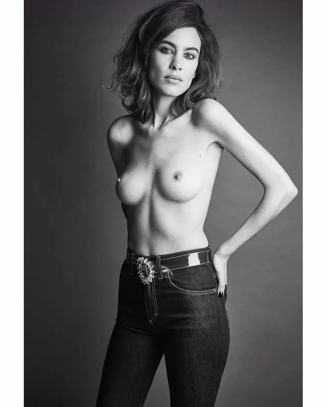 Alexa Chung - never thought she was that big…