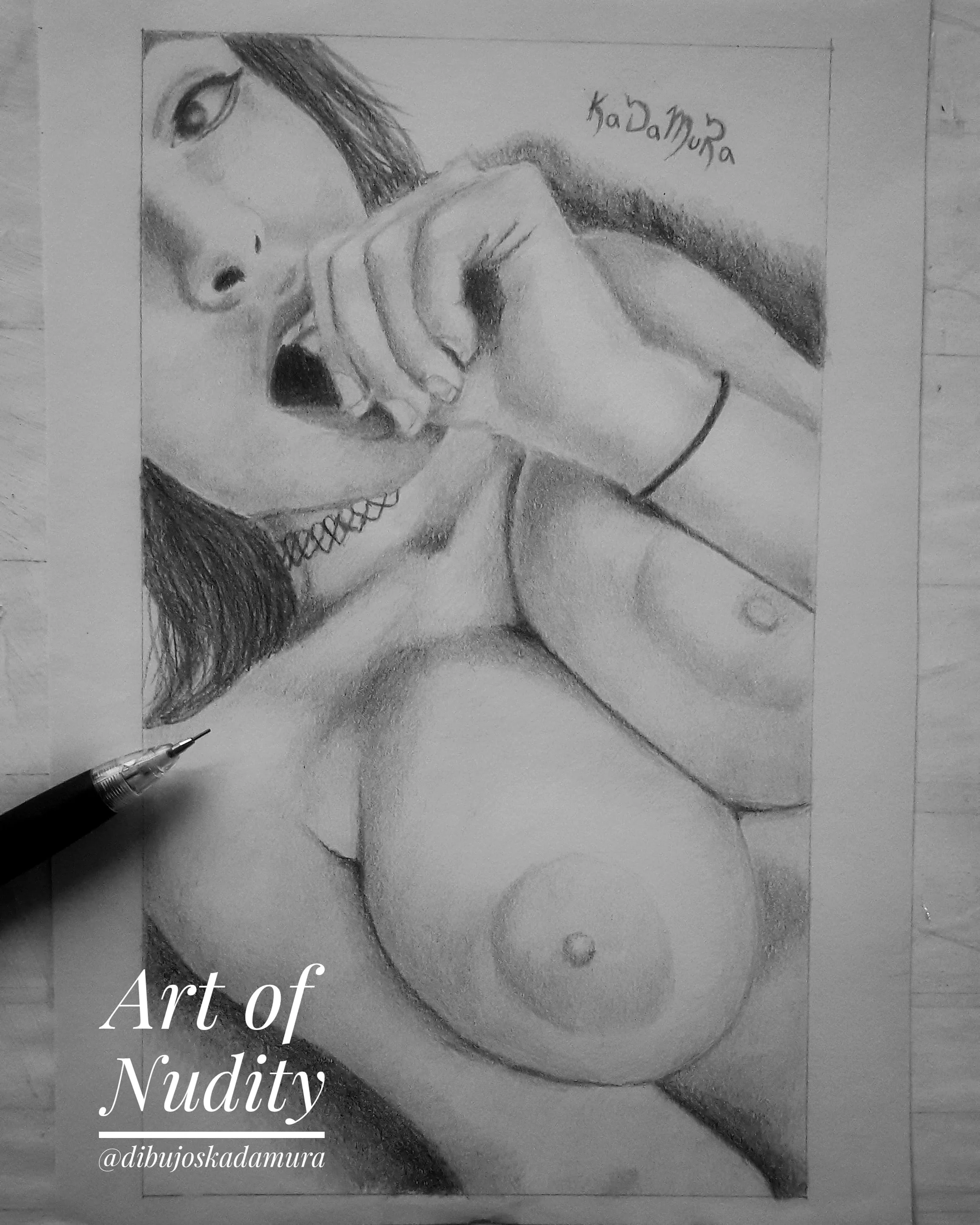 Alexa Pearl Pencil Drawing ❤✏