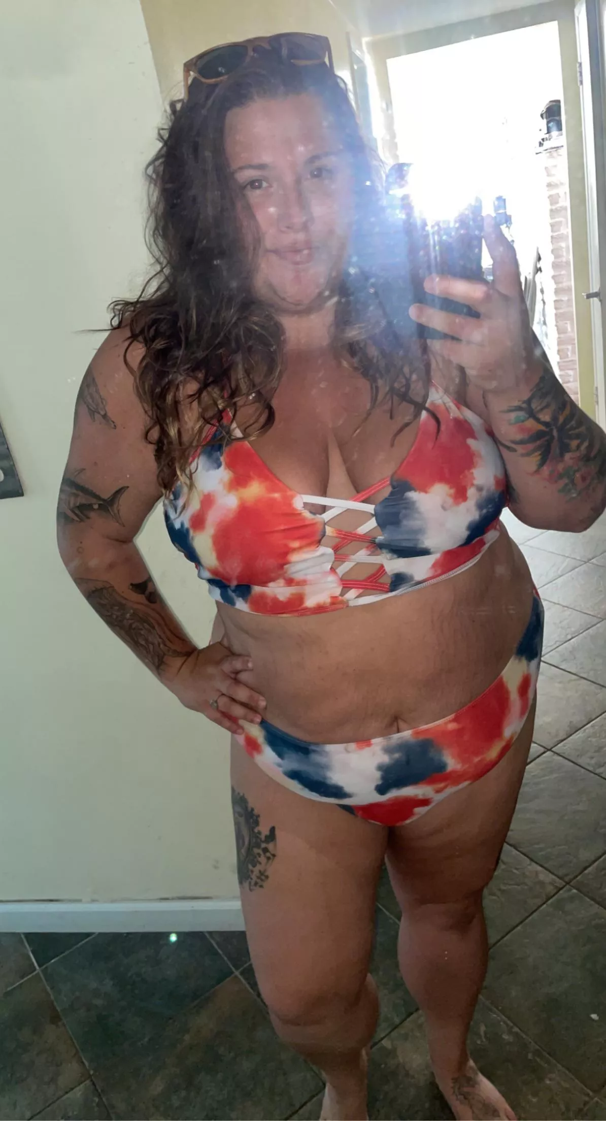 all bbw’s look good in a bikini there’s big curves to show off