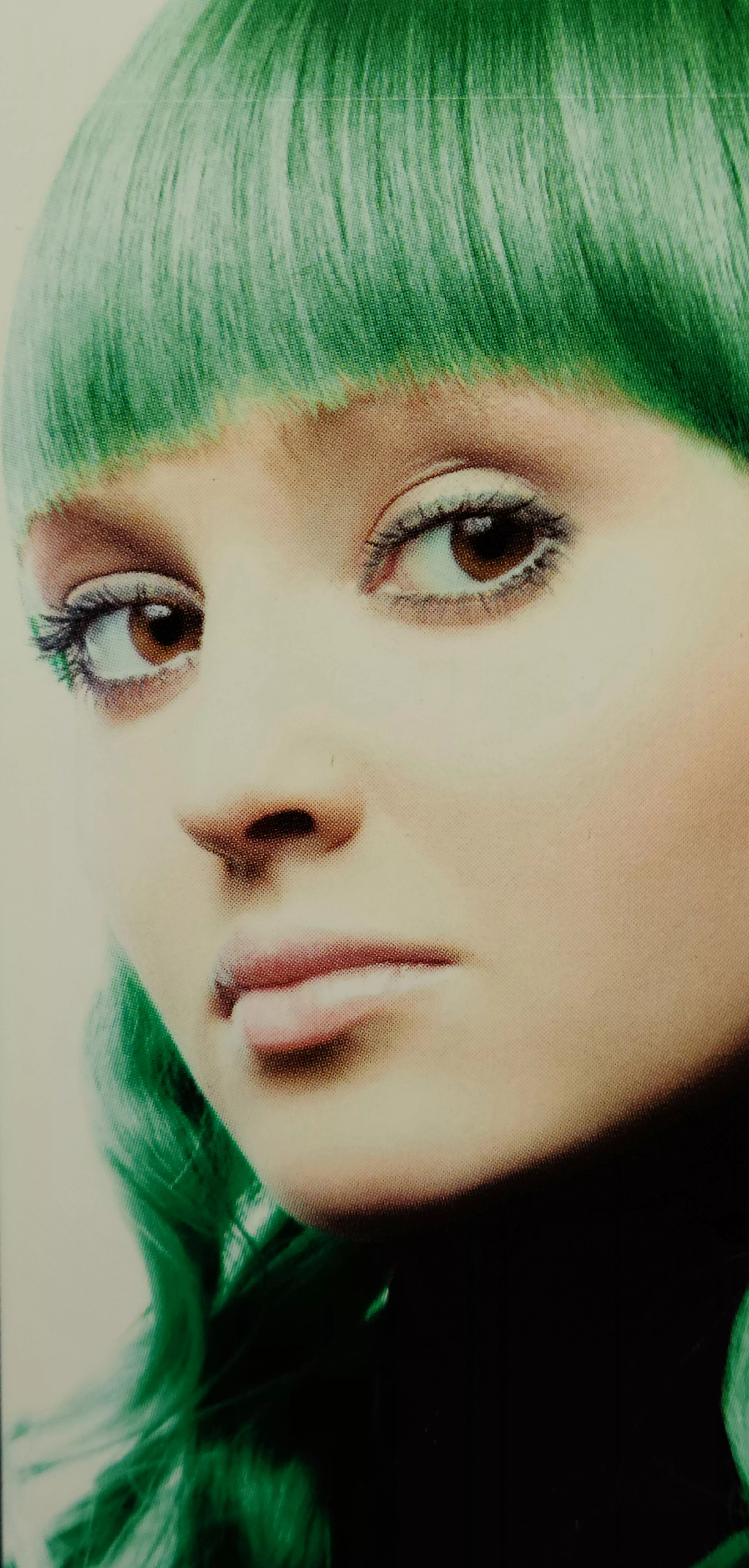 Alt girl with green hair