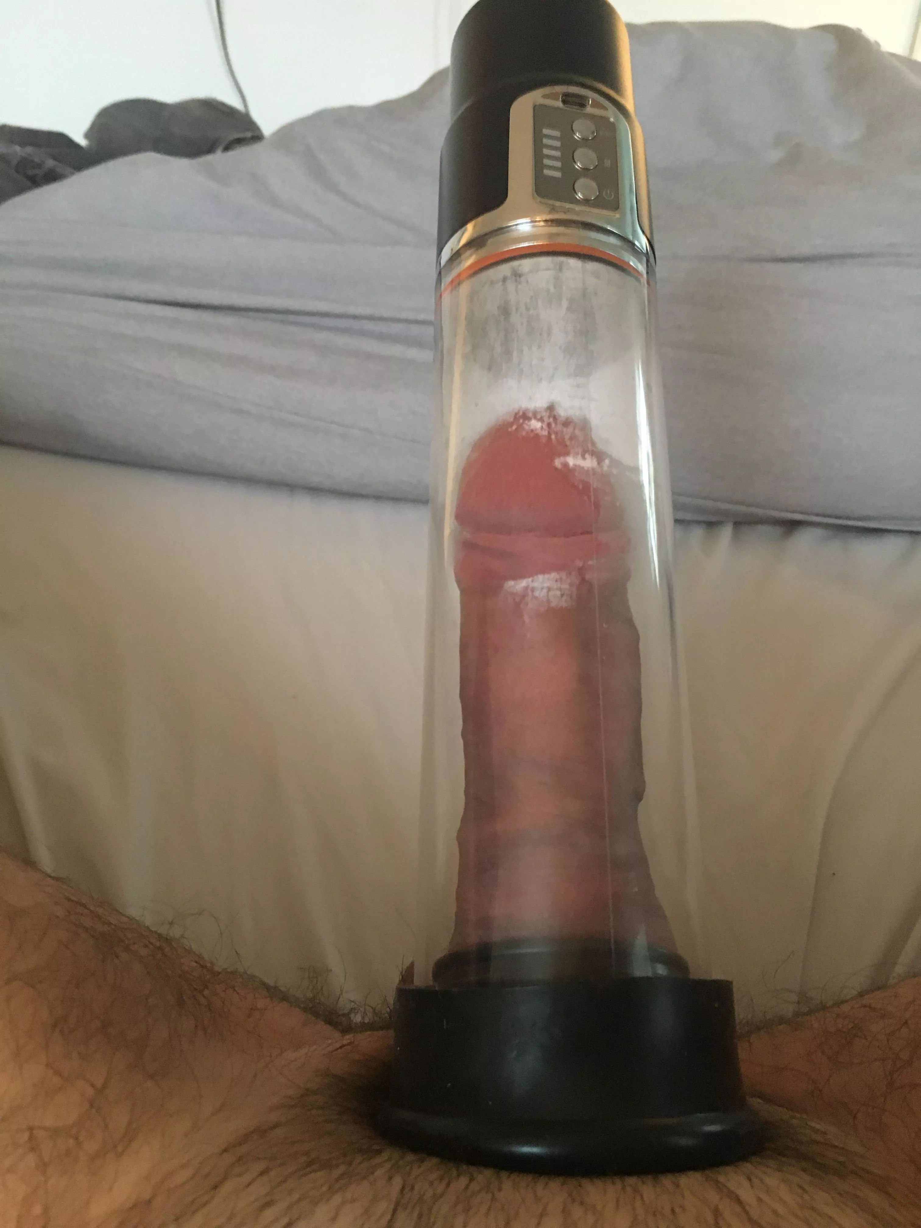 Am I the only one who leaks precum like crazy while pumping?