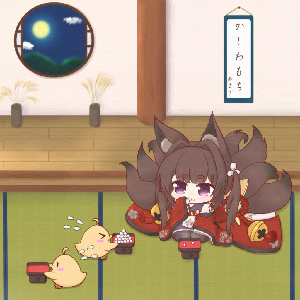 Amagi-chan requires food