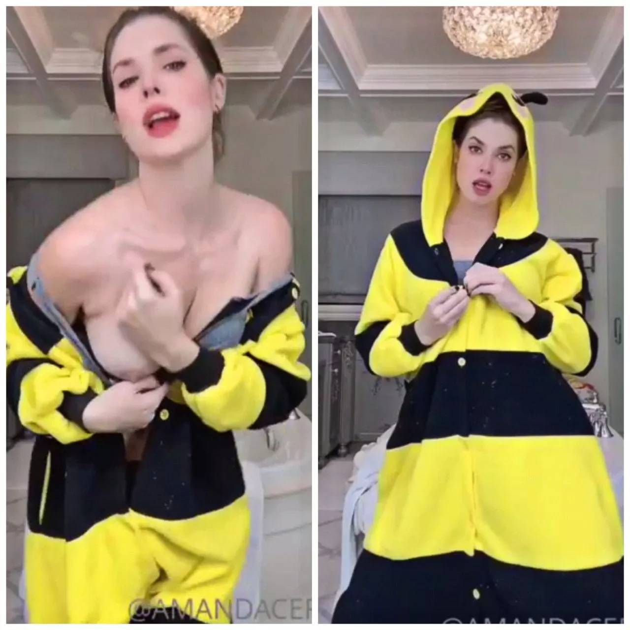 Amanda cerny nipslipðŸ˜œ OF LIVE ( coment 4 more)