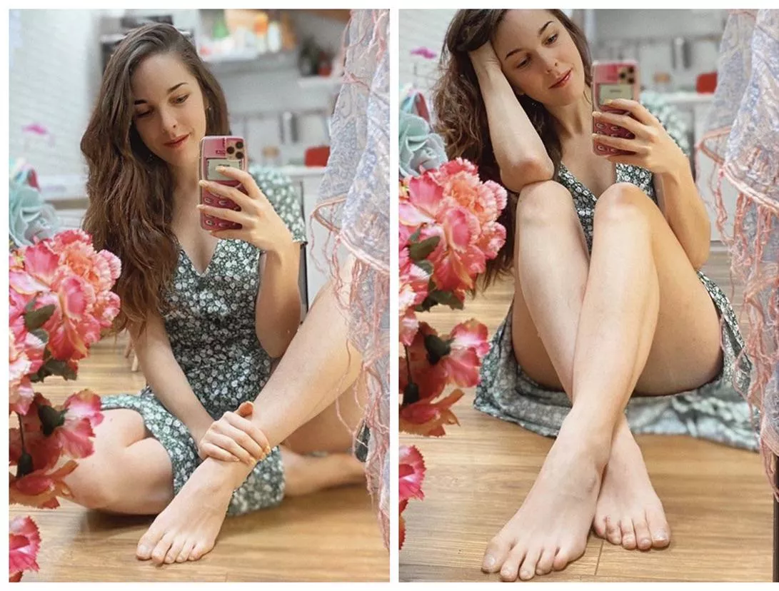 Amarna Miller Instagram feet