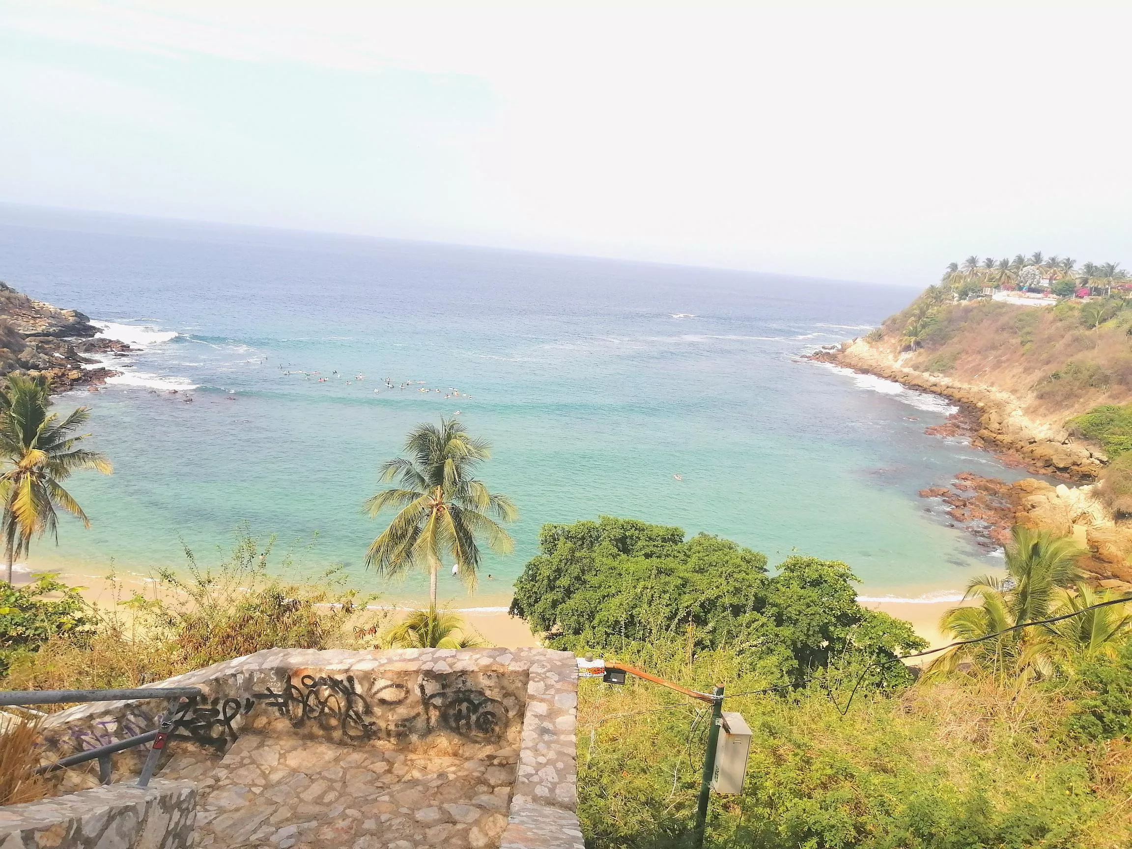 Amazing beach, Puerto Angelito in Oaxaca México. Also a good surf spot!!