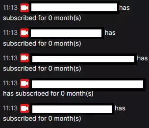 An automod or bot repeats someone has subbed or got gifted sub on streamers account. Can't figure out what bot causes it does anyone know? Becomes annoying in mass subbing we see what is depicted in the screenshot plus the 5 sub messages from twitch.