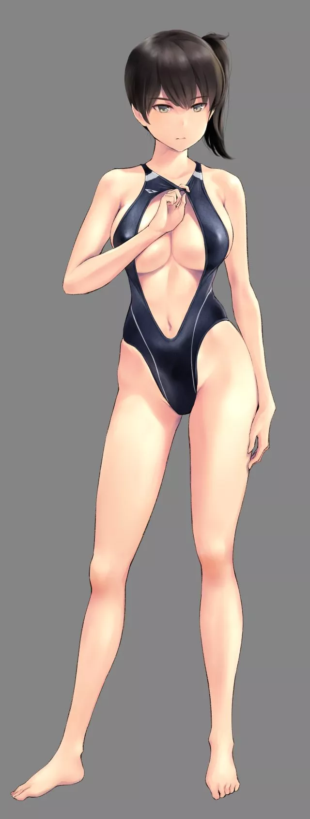 An Improved, More Aerodynamic Swimsuit Design.