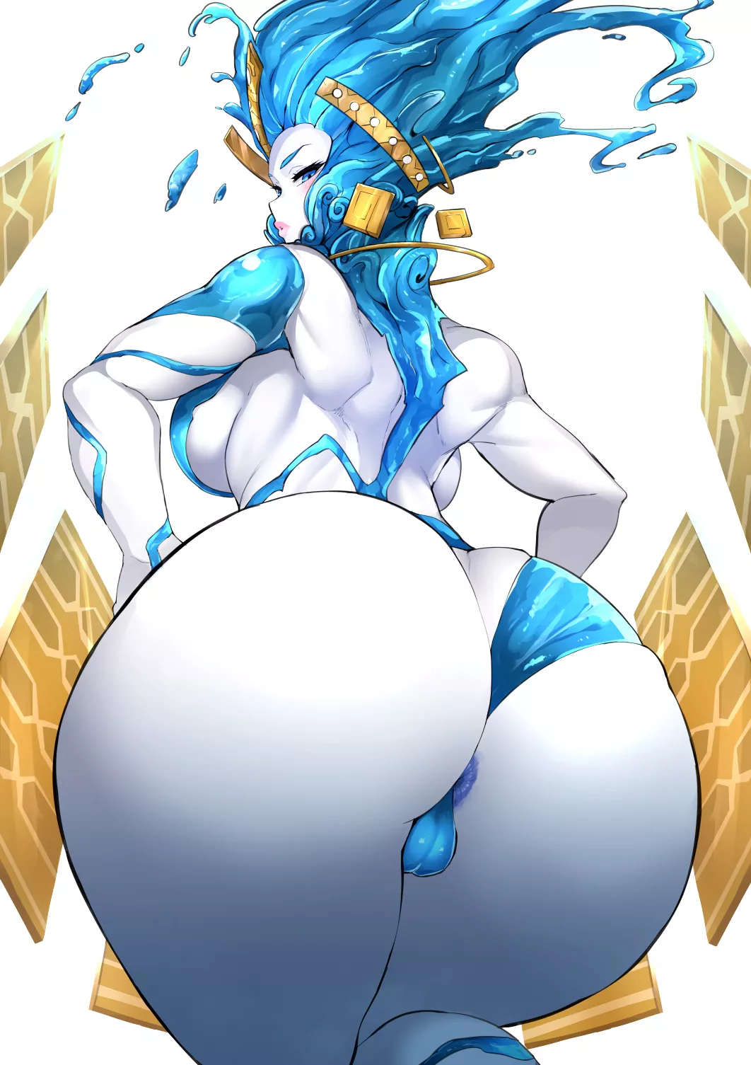 Anahita's Huge Goddess Ass (Nuezou) [Shin Megami Tensei V]