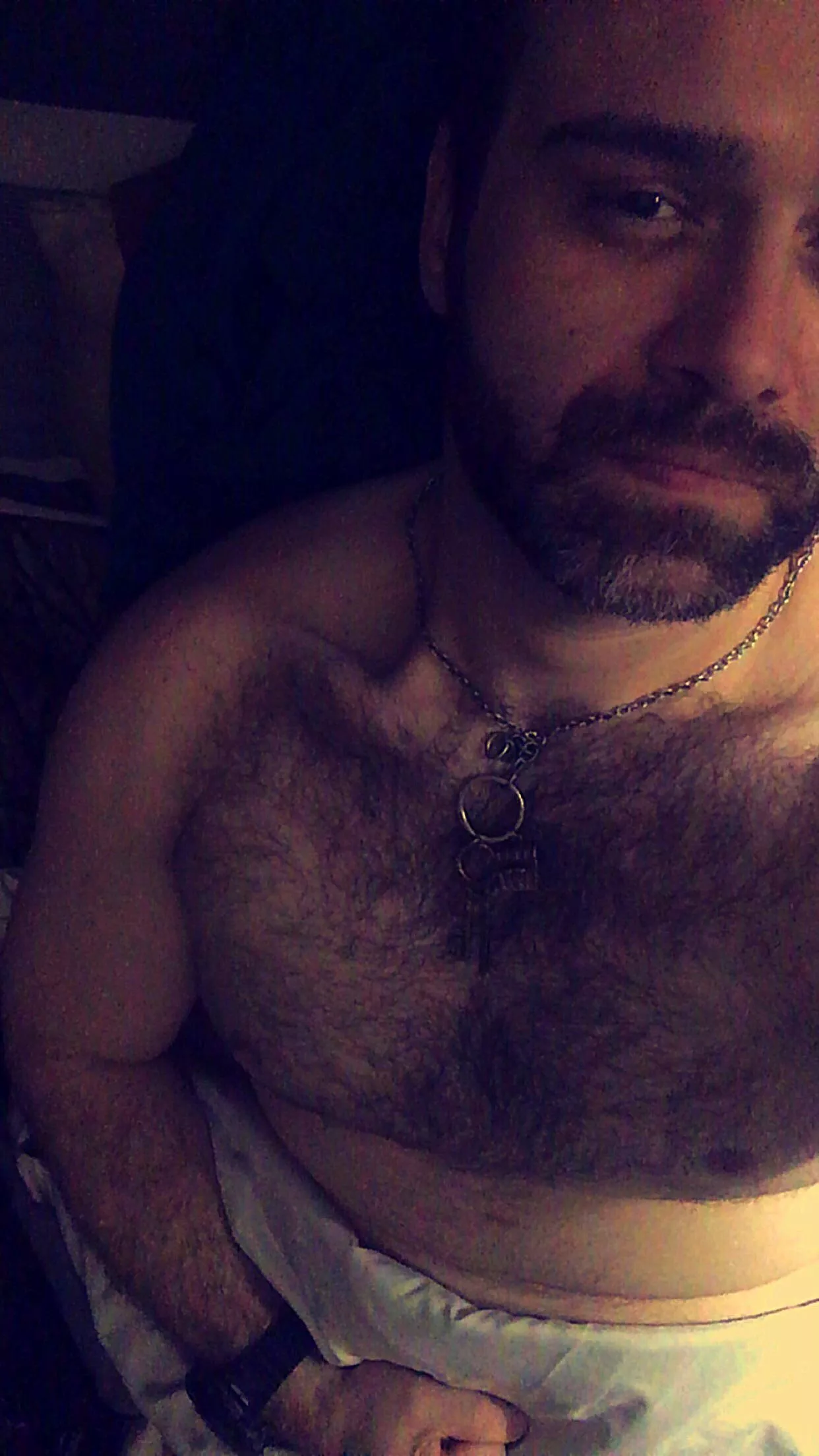 And just like that…chest hair 🐮