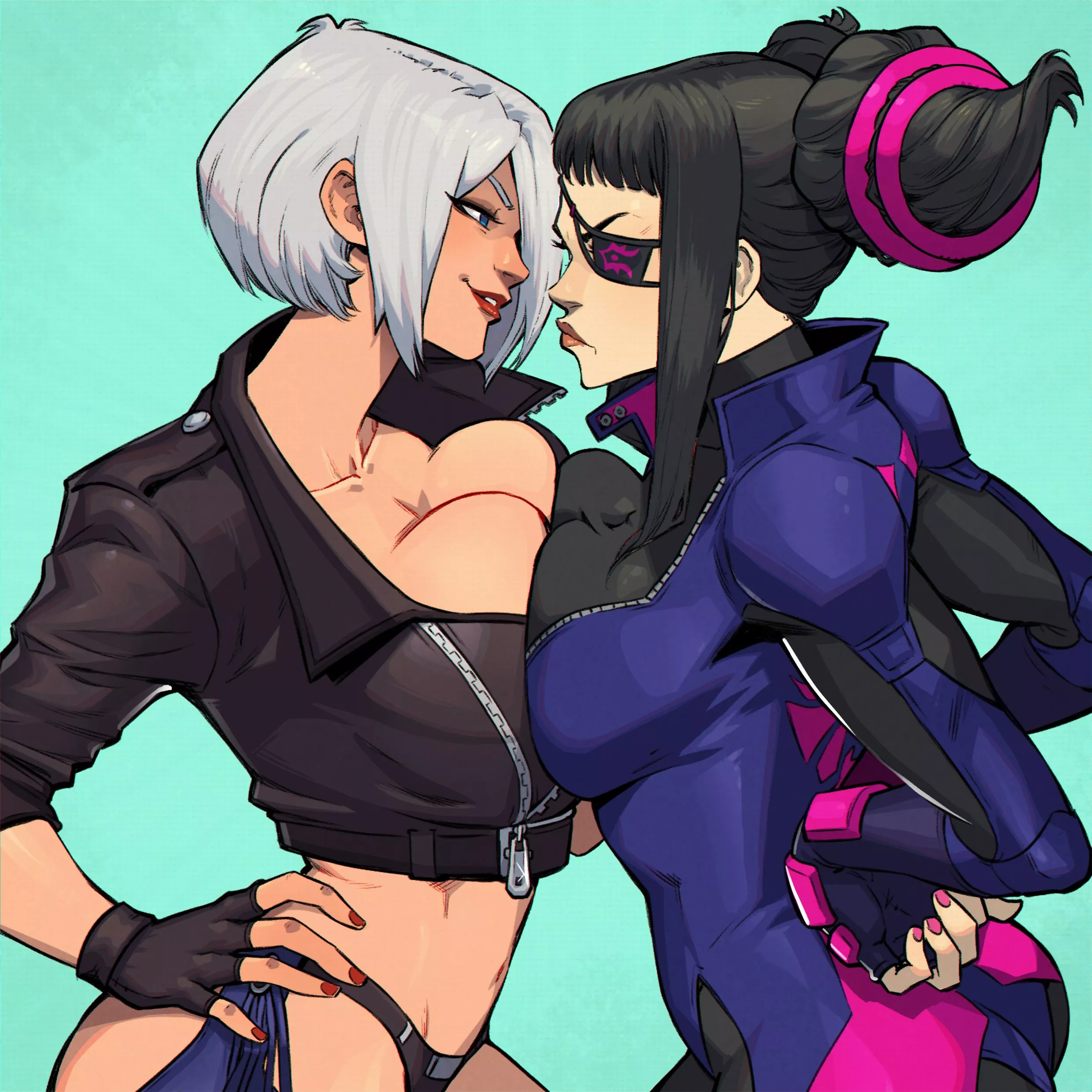 Angel vs Juri (@DanuskoCampos) [King of Fighters/Street Fighter]