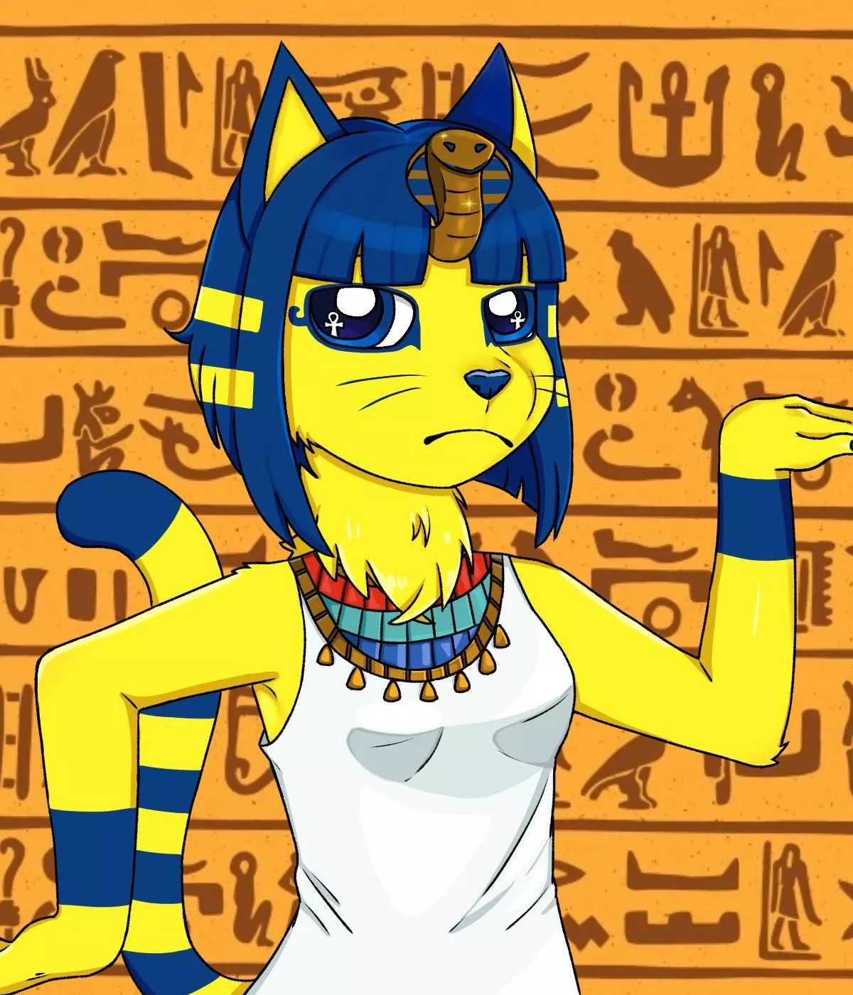 Ankha (Art by me)