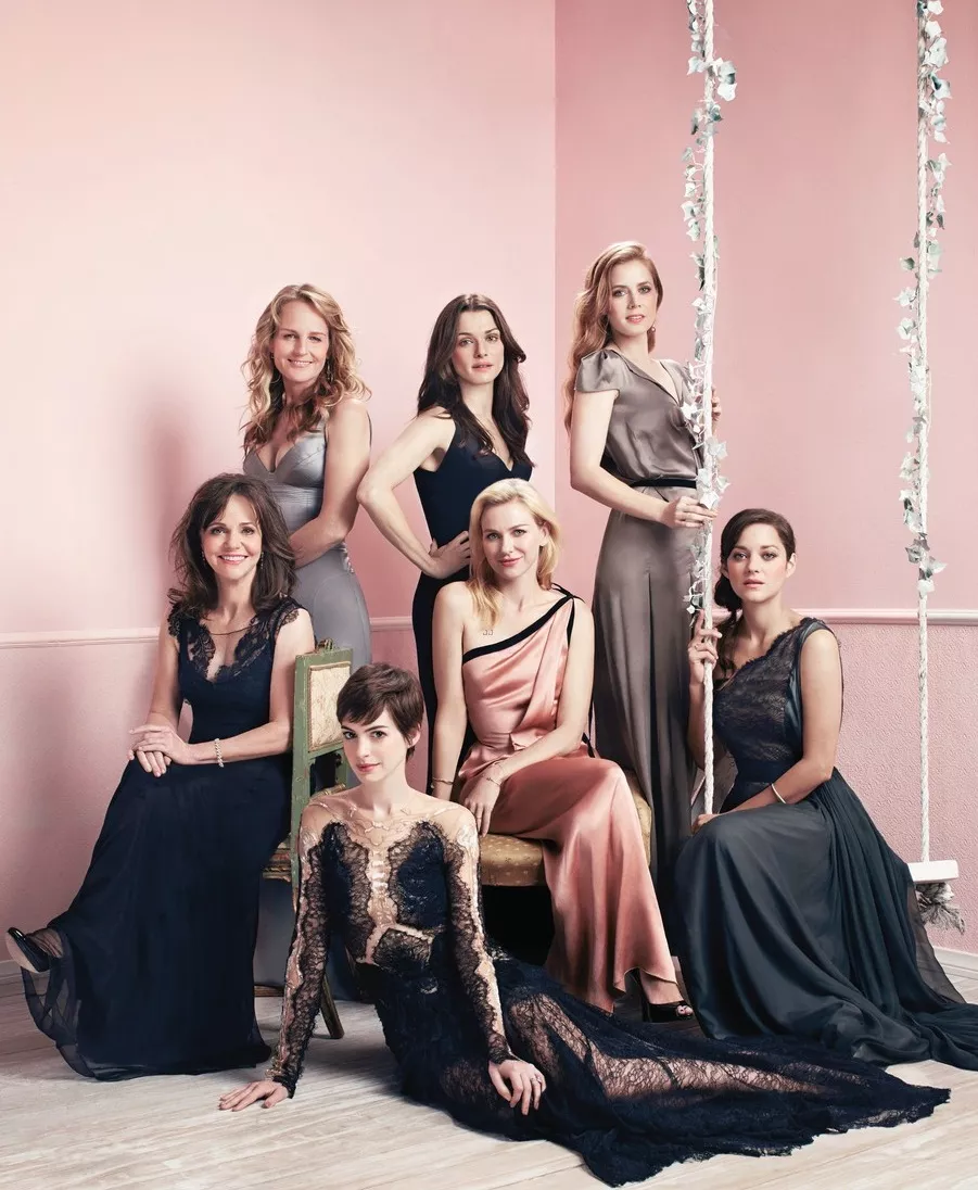 Anne Hathaway, Helen Hunt, Naomi Watts, Rachel Weisz, Sally Field, Amy Adams, Marion Cotillard