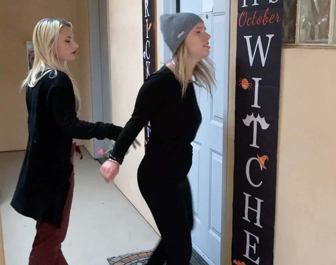 Another fun new wedgie video - Bad Girls Get Punished Sasha gets caught breaking into the apartment of a local cop. She's handcuffed and taken in, but the cop decides to handle her case, off the books. Available in our large library of videos.