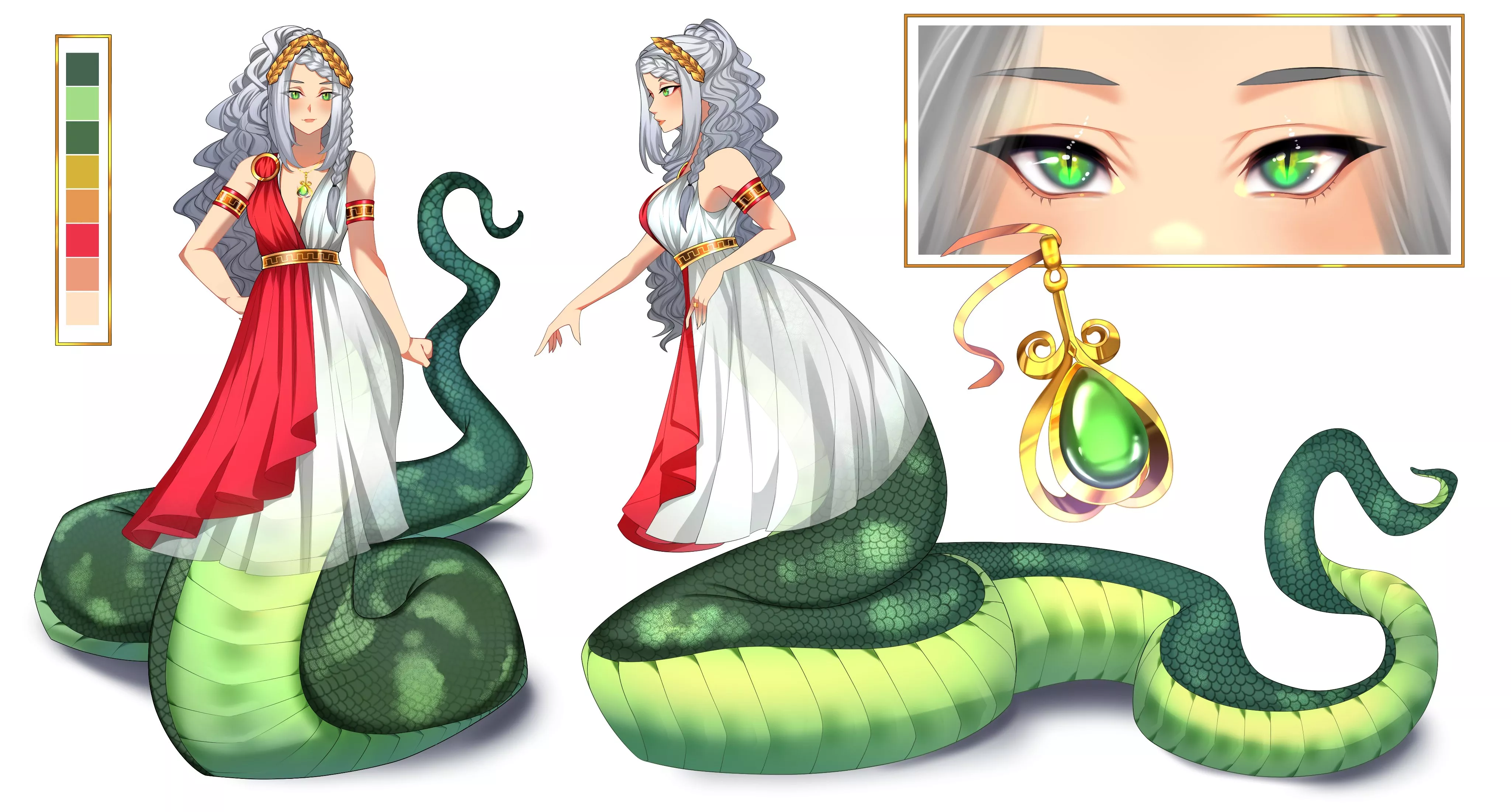 Another lamia VTuber - Eris Vipera